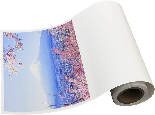 Optica One is a Luxurious 300 gsm Smooth Matte Fine Art Inkjet Paper Featured in a 17"x40' Roll; Its Bright White Color Makes It Ideal for Black and White and Color Prints. 100% Archival Certified