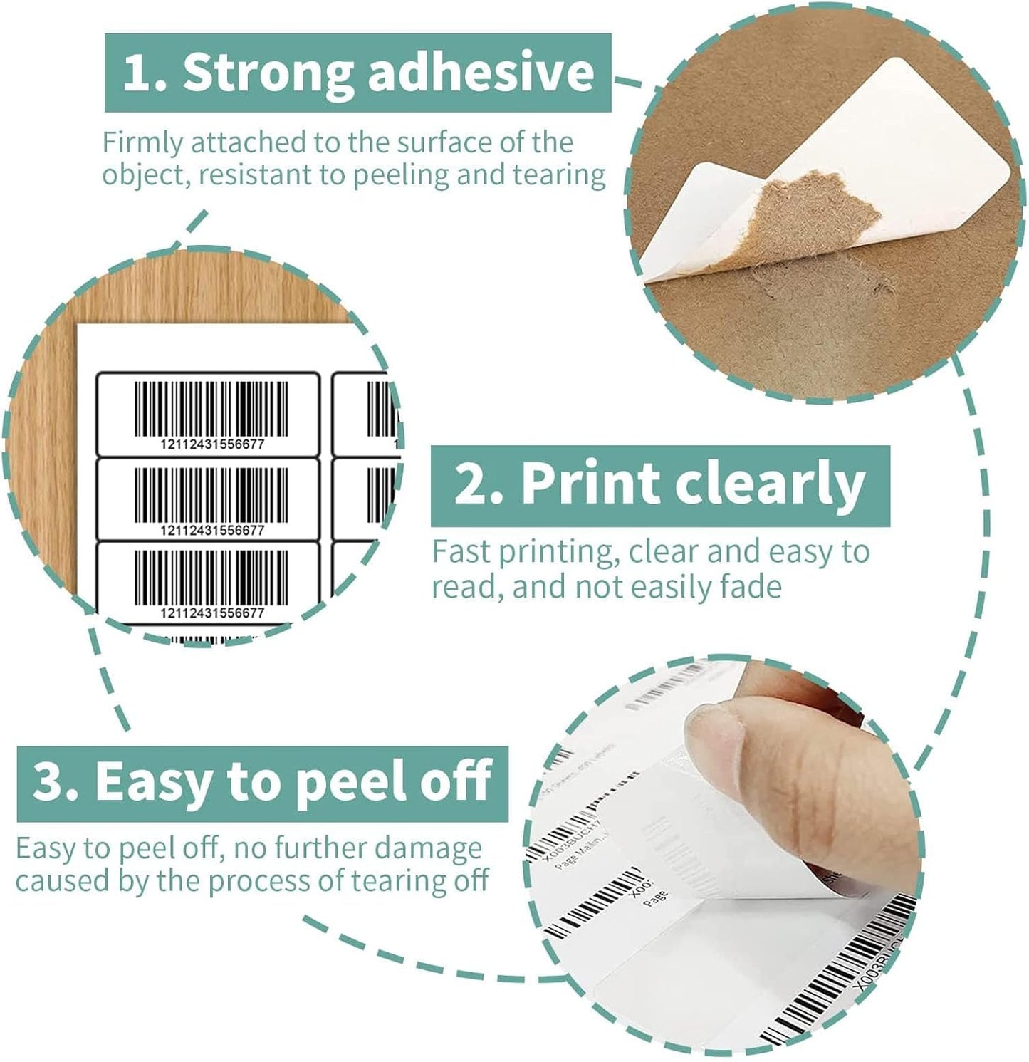 30 up Labels 1" x 2-5/8" Shipping Address Labels, FBA Barcode Tags, 3000 Sheets 30 Per Page Mailing Labels for Laser/Inkjet Printers (90000 Labels)