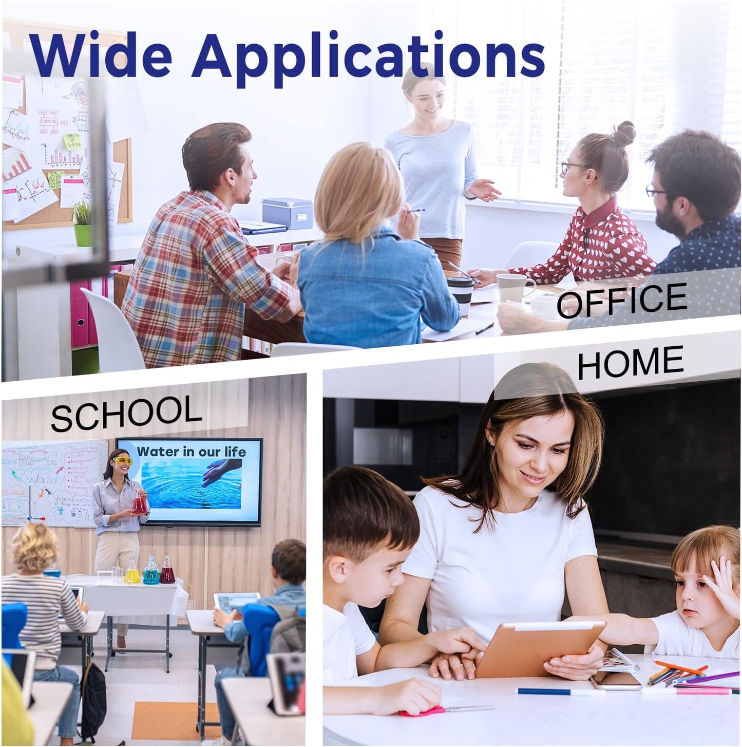 962 962XL Ink Cartridges for HP Printers Replacement for HP 962XL Ink Cartridges Combo Pack HP962 HP962XL Work for OfficeJet Pro 9010 Ink Cartridge 9015 9018 9020 Printers, Black & Color