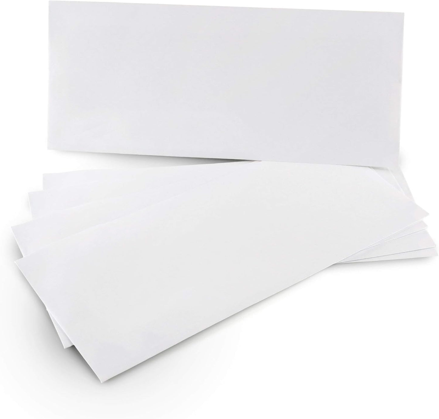 Aimoh 250 Custom Printed #10 Security Tinted Self–Seal Envelopes - Personalized with Logo and Address/Return Address Imprinted -Size 4-1/8 X 9-1/2" -White -24 LB - 250 Count (7-34010-250)