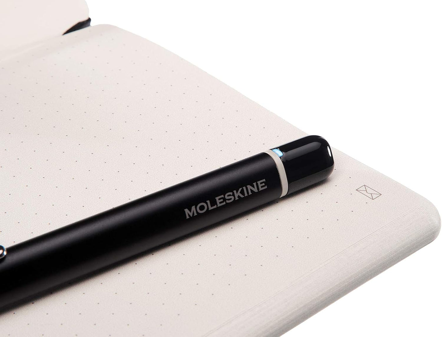 Moleskine Paper Tablet Hard Cover Smart Notebook, Dotted #2, Large (5" x 8.25") Black - Compatible w Pen+ Ellipse (Sold Separately) & App, Digitize, Organize Notes