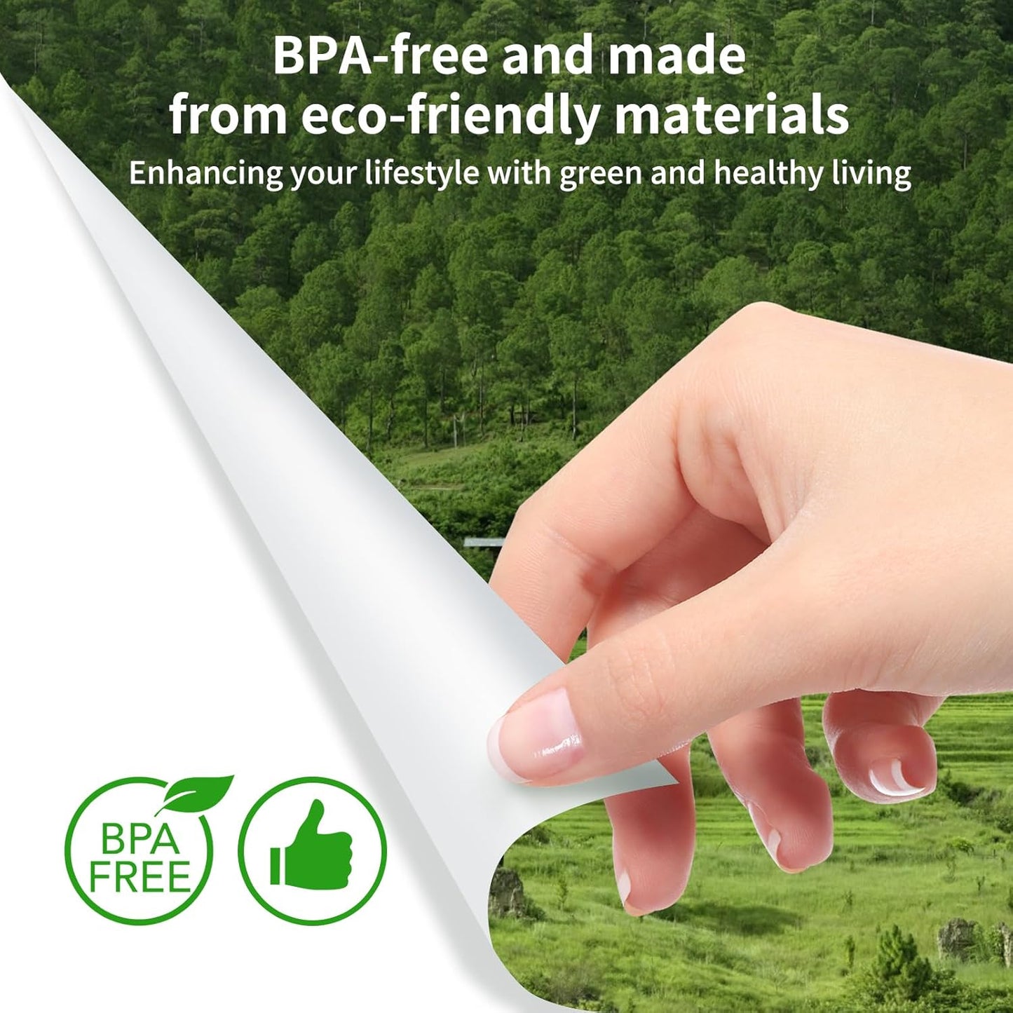 Thermal Printer Paper 8.5 x 11 Inch US Letter Size, Quick-Dry Fan-Folded Thermal Paper, Advanced Thermal Printing, Compatible with Gloryang&JADENS PD-A4 Portable Printer, 200 Sheets