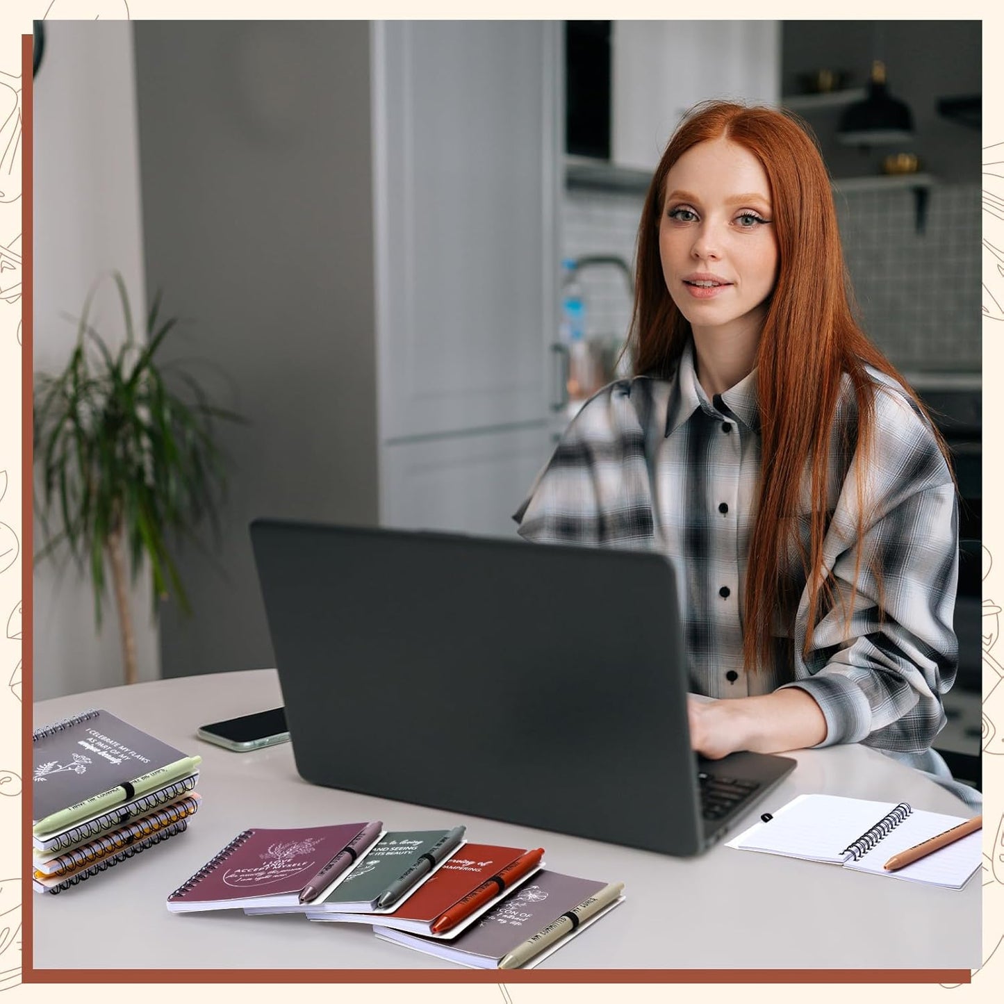 Kosiz 72 Pcs/36 Set Positive Affirmation Gifts Gratitude Spiral Notebooks with Pens Motivational Encouragement Notepads Daily Affirmations Journal for Women (Vibrant)