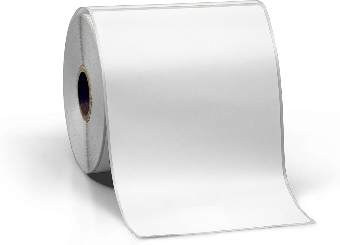 4" X 6" Direct Thermal Perforated Stickers Labels for Shipping Labels, Inventory, and Color Coding - Compatible with Zebra, Rollo, Godex and More (White, 24 Rolls)