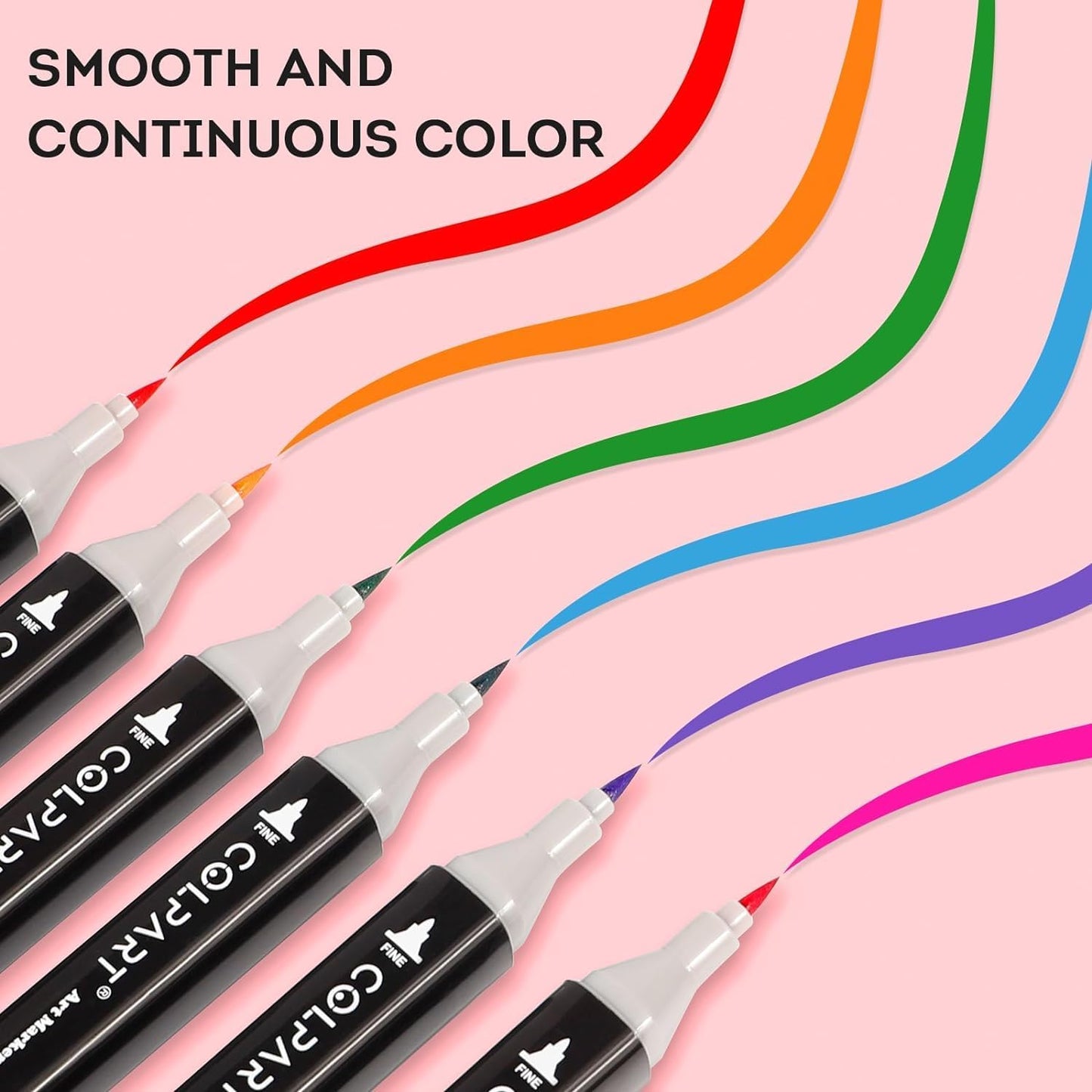 168 Colors Alcohol Markers Brush Tip Dual Tip Art Markers for Kids Marker Pens with Pen Holder and Carry Bag for Adult Coloring Painting Supplies Perfect for Painting, Coloring, Sketching and Drawing