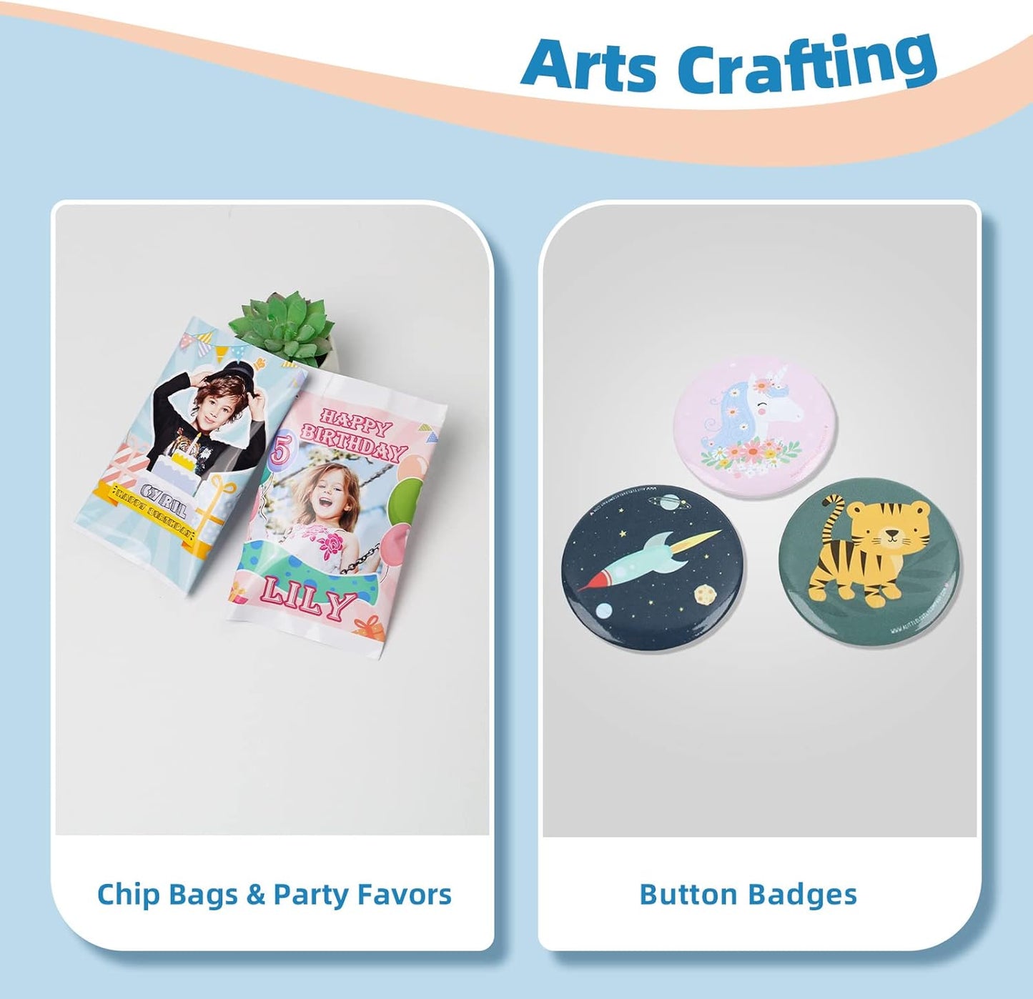 Uinkit 37lb Thin Flyer Paper Glossy 8.5x11 Inkjet 100 Sheets Single Side DIY Chip Bag 135gsm Printer Picture for Inkjet Printer with Dye Ink Letter size A4 Brochure (8.5X11X100)