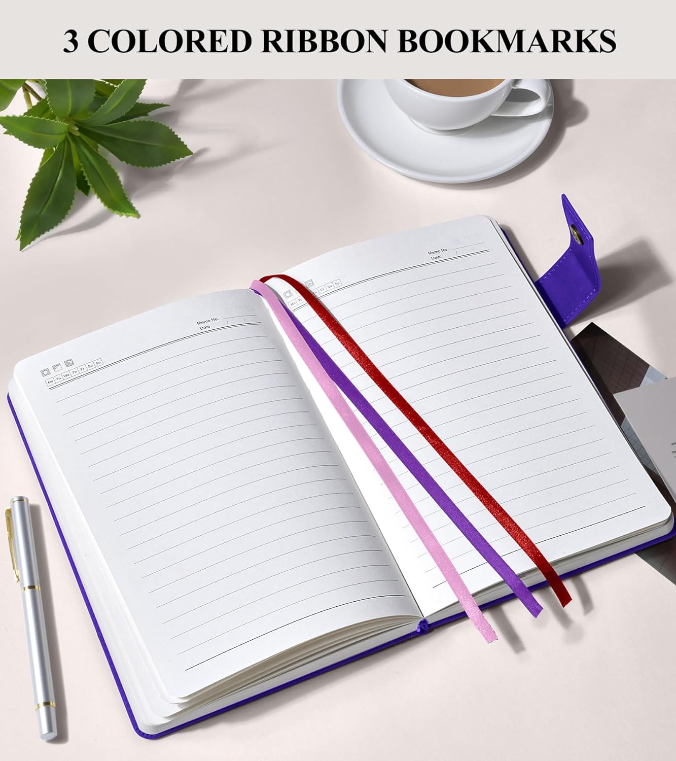 365 Page Thick Lined Journal Notebook for Men Women, A5 Leather Journals for Writing, Hardcover Notebooks for Work, School, Note Taking,Travel, Business,Personal Diary, College Ruled 5.9" x 8.4"