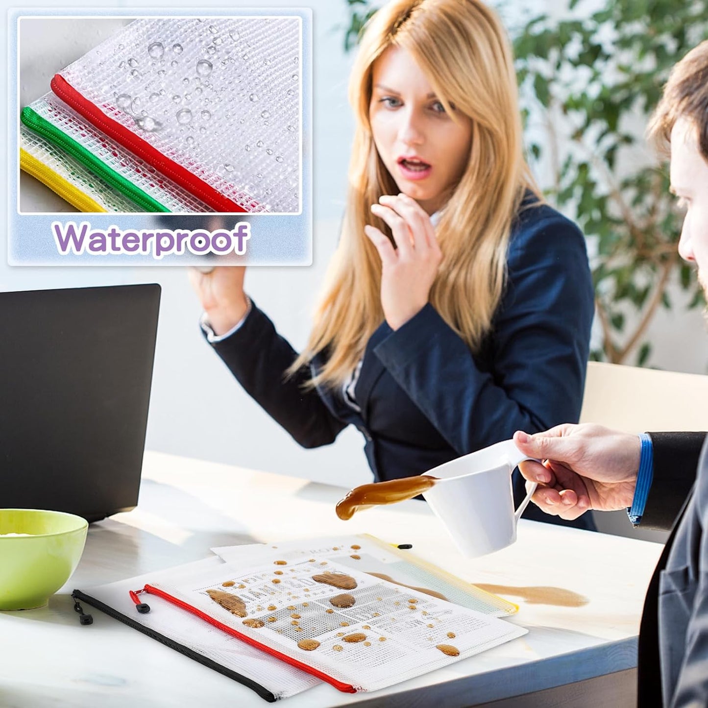 Umriox Pencil Pouches Bulk, 9.2 x 4.7 in (12 Colors, 36 Packs), Mesh Zipper Pouch Pencil Case, Small Zipper Pouches for Bill Stationary Cosmetics Travel Storage