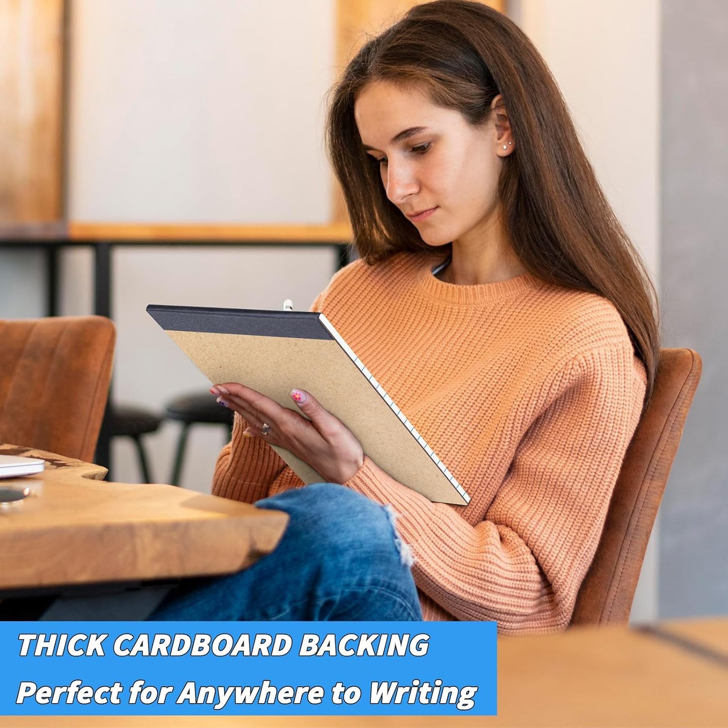 48 Pack Legal Pads Bulk,8.5 x 11 Inch White Notepad, Note Pads College Ruled Perforated Memo Pad for Work Study Daily Note Taking List, Lined Writing Pads Memo Refills Notepads for Office Home School