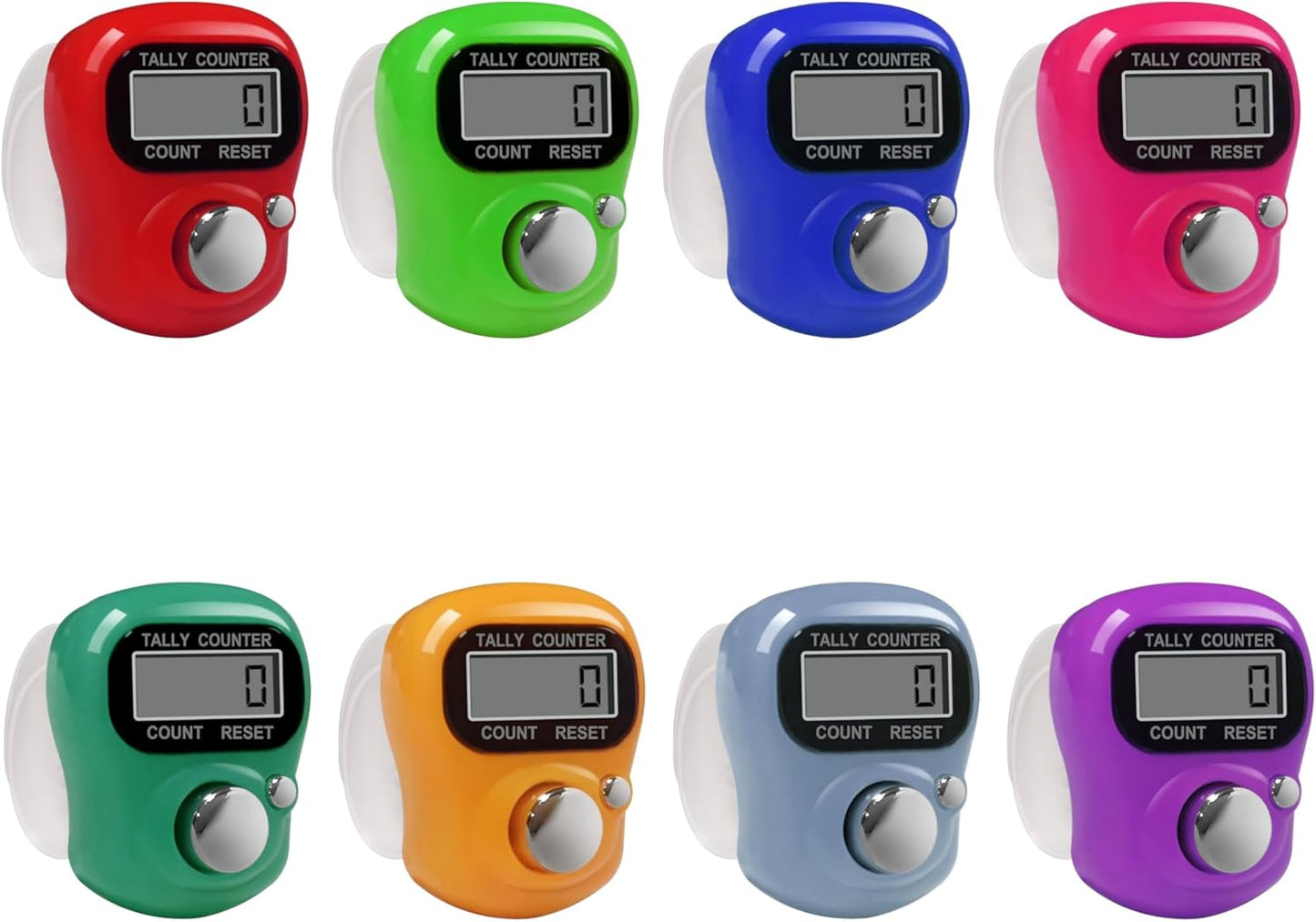 Electronic Finger Counter,5 Digit LCD Electronic Digital Display Finger Hand Tally Counter Counting for Golf,Goods Counting,Lap & Knitting