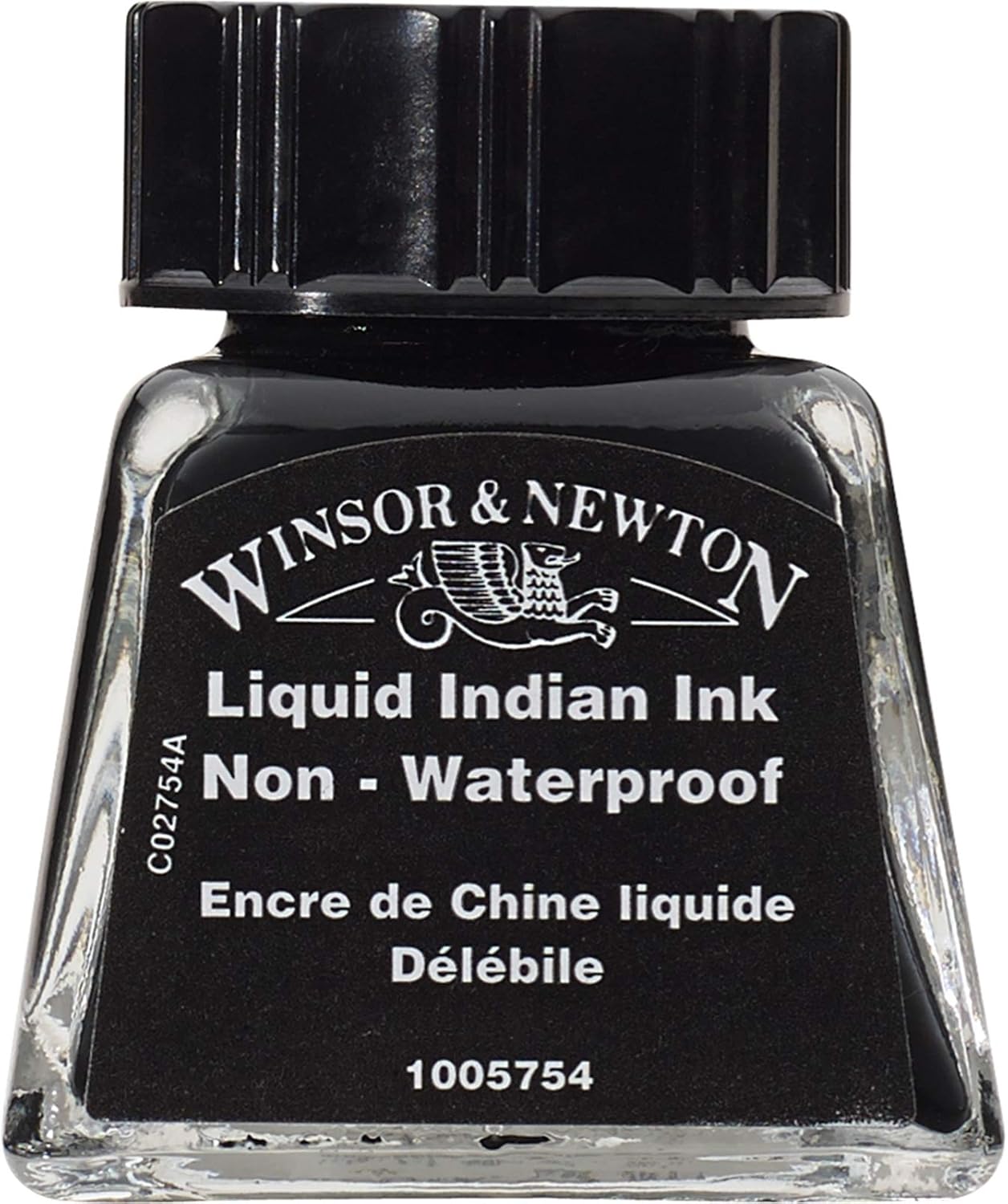 Winsor & Newton Drawing Ink, 14ml Bottle, Liquid Indian Ink