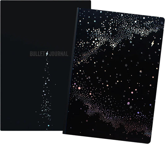 LEUCHTTURM1917 The Official Bullet Journal Artist Edition 2024 - Designed by Sarita Walsh - Notebook Built for BuJo with Gold Accents and Gilding - BuJo Pocket Guide Included