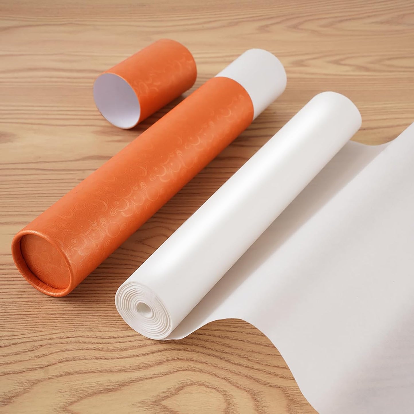 ANXINZENITH Artist Teabag Paper Roll:13.8"x984",Wet-Strength,DIY Art Material for Mixed Media,Painting,Collaging,Cyanotyping,Origami,and Printmaking