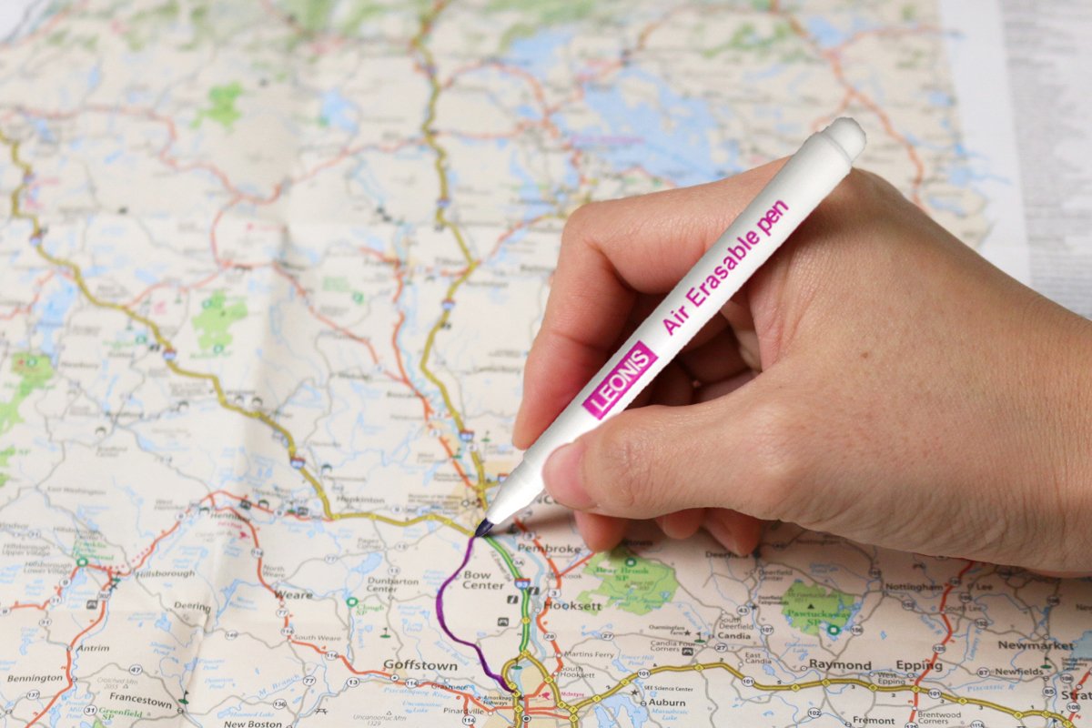 LEONIS Disappearing Ink Fabric Marking Pen 10 Count Pack*3 [ 78010_3pks ]