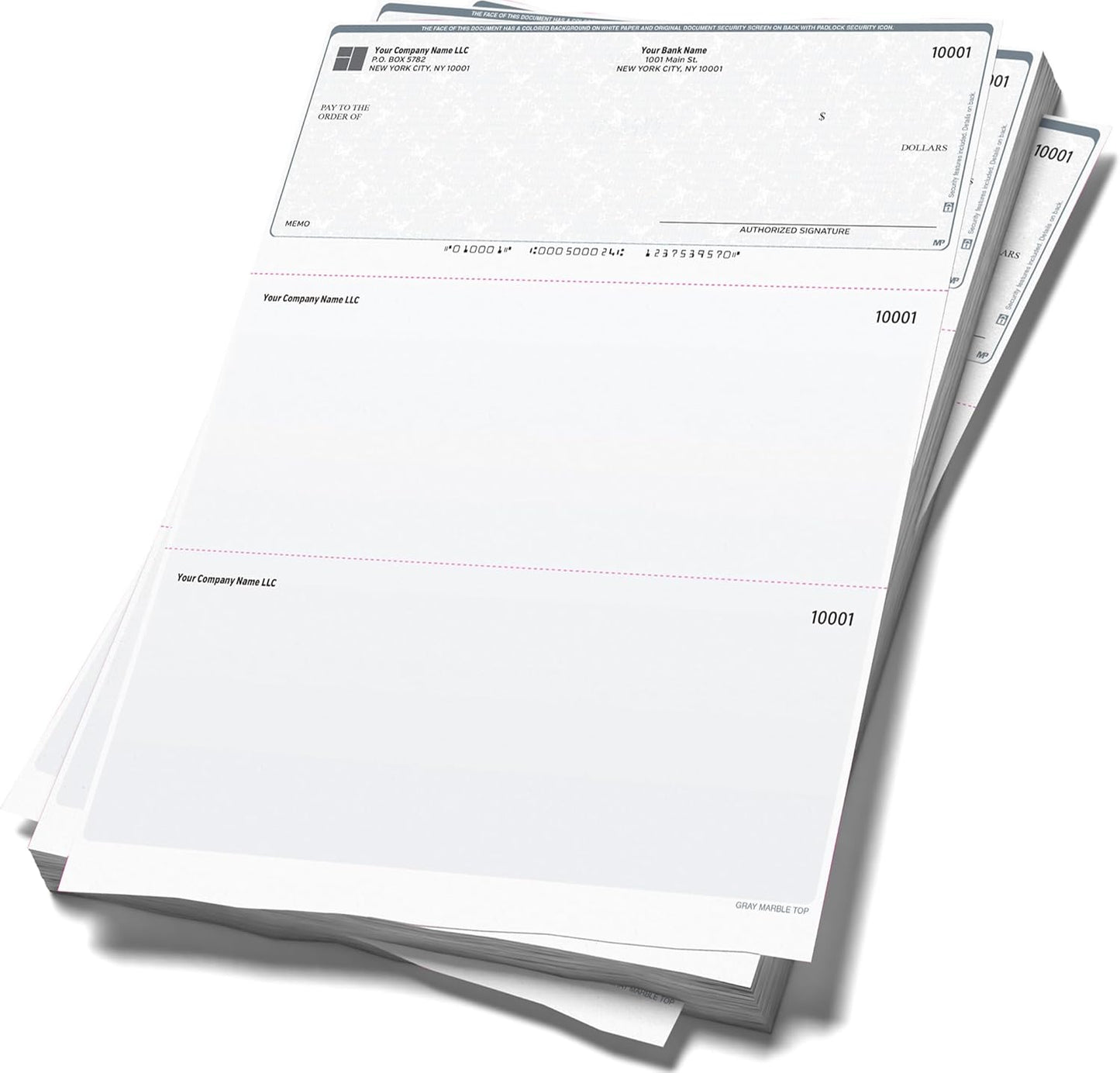 Computer Checks Compatible W/QB Check On Top [250 Sheets]