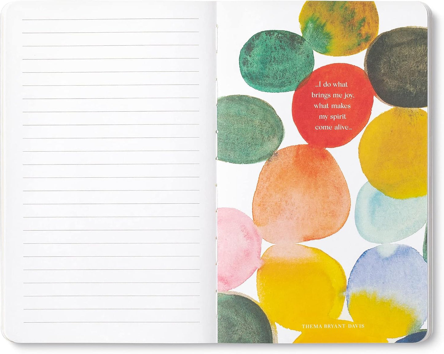 Compendium Softcover Journal - Be all alive, body, soul, mind, heart, spirit. – A Write Now Journal with 128 Lined Pages, 5”W x 8”H