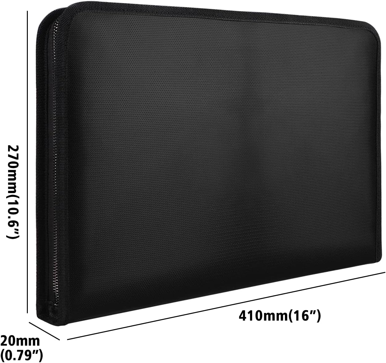 ENGPOW Legal Size Expanding File Folder Important Document Organizer Fireproof Document Bag with 13 Pockets,Color Labels,Non-Itchy Silicone Coated Portable File Wallet Large Capacity(16" x 10.6")