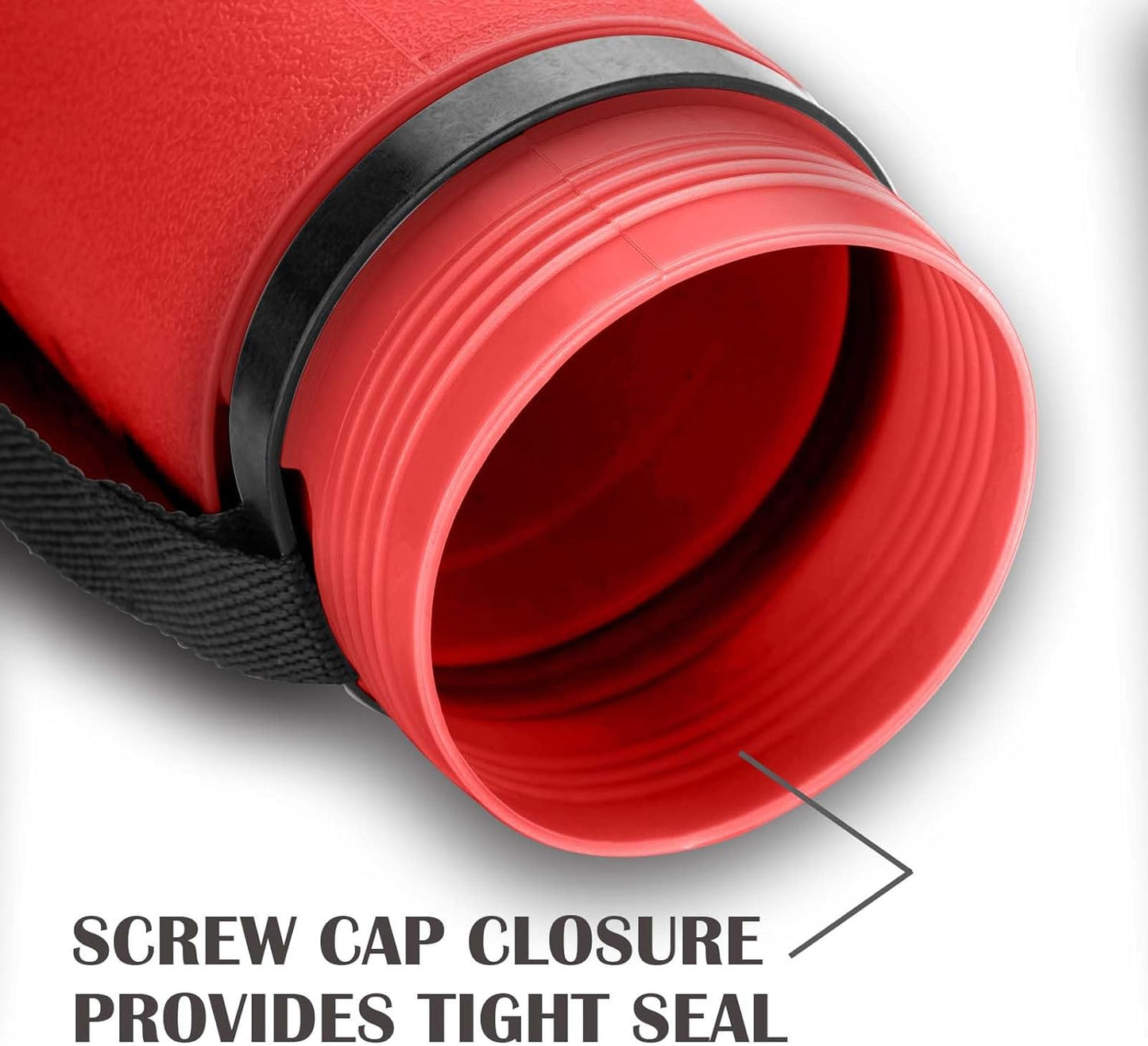 JJRING Red Poster Tube, 25" to 40" Extendable Poster Storage Holder Tube with Carrying Strap, Poster Carrying Case for Blueprints, Scrolls, Maps and Architect Papers