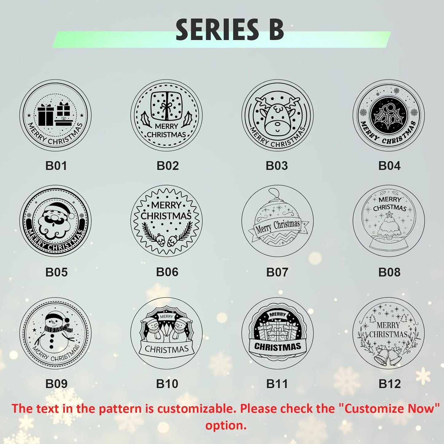 Personalized Wax Seal Stamp with Optional Handle - Custom Sealing Wax Stamp Made Name Letter Logo Wedding Invitation