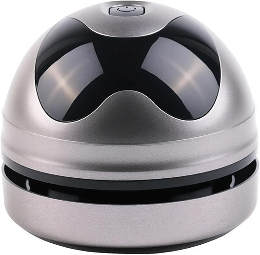 Desktop Vacuum Cleaner Mini,Cordless & Portable,Dust & Crumb Sweeper,Cute Cartoon Robot,USB Type C,Easy to Remove Dust/Hair/Pet Hair/Crumbs on Desktop/Table/Keyboard/Sofa and etc,Lightweight Design