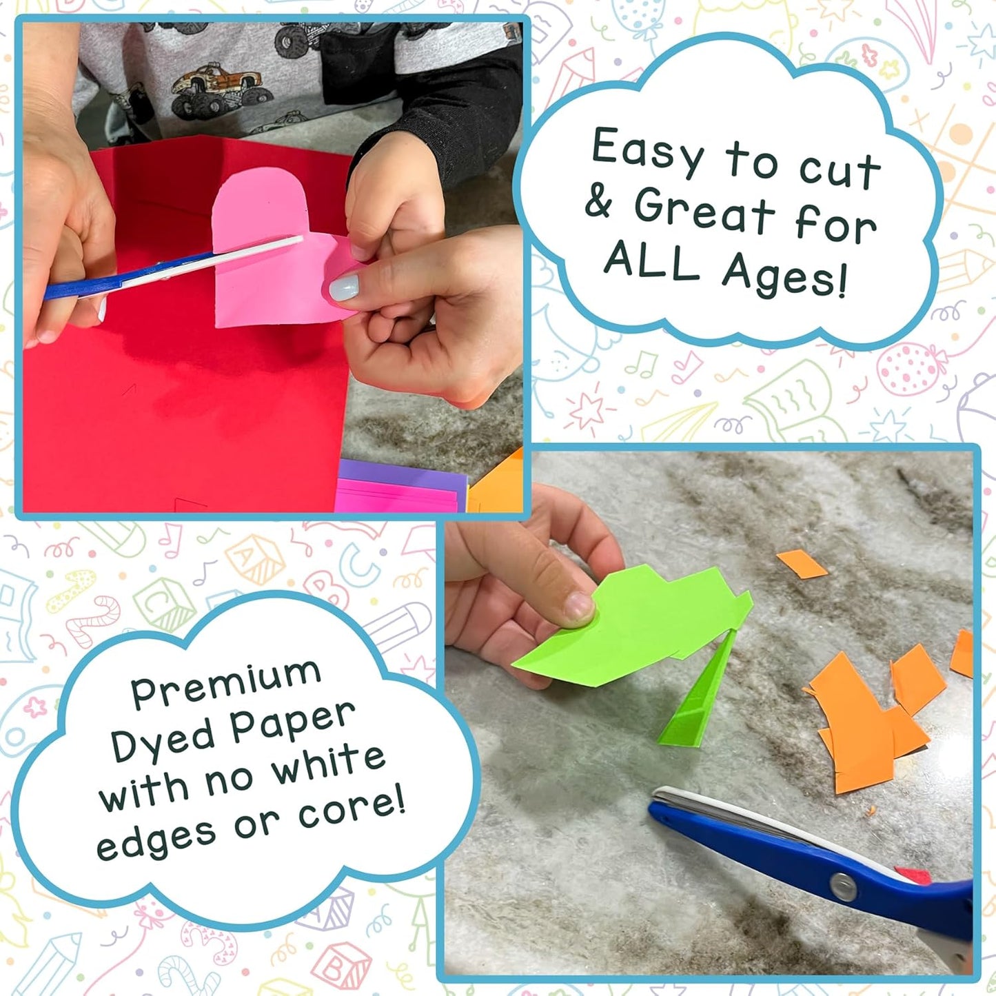 Hygloss Dark Orange Bright Colored Cardstock - 8.5x11-Inch, 90 Sheets, 65 lb/ 176 gsm, Fade-Resistant, Acid-Free Color Card Stock Paper