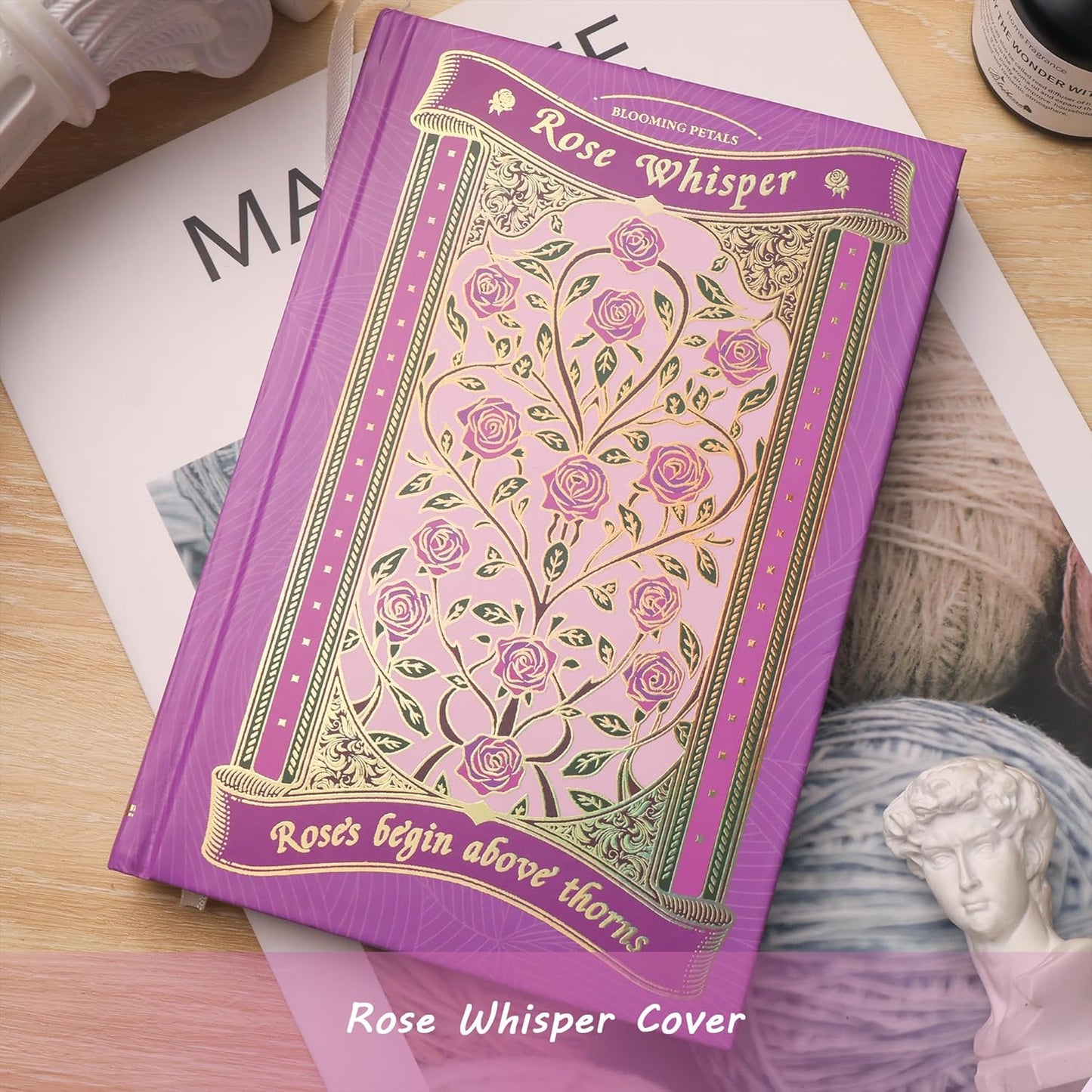 Journals for Women, 256 Pages 100 GSM Thick Paper, Hardcover Journal for Writing, College Rule Notebooks for Note Taking, Diary Notepad, 5.2 x 7.7 in