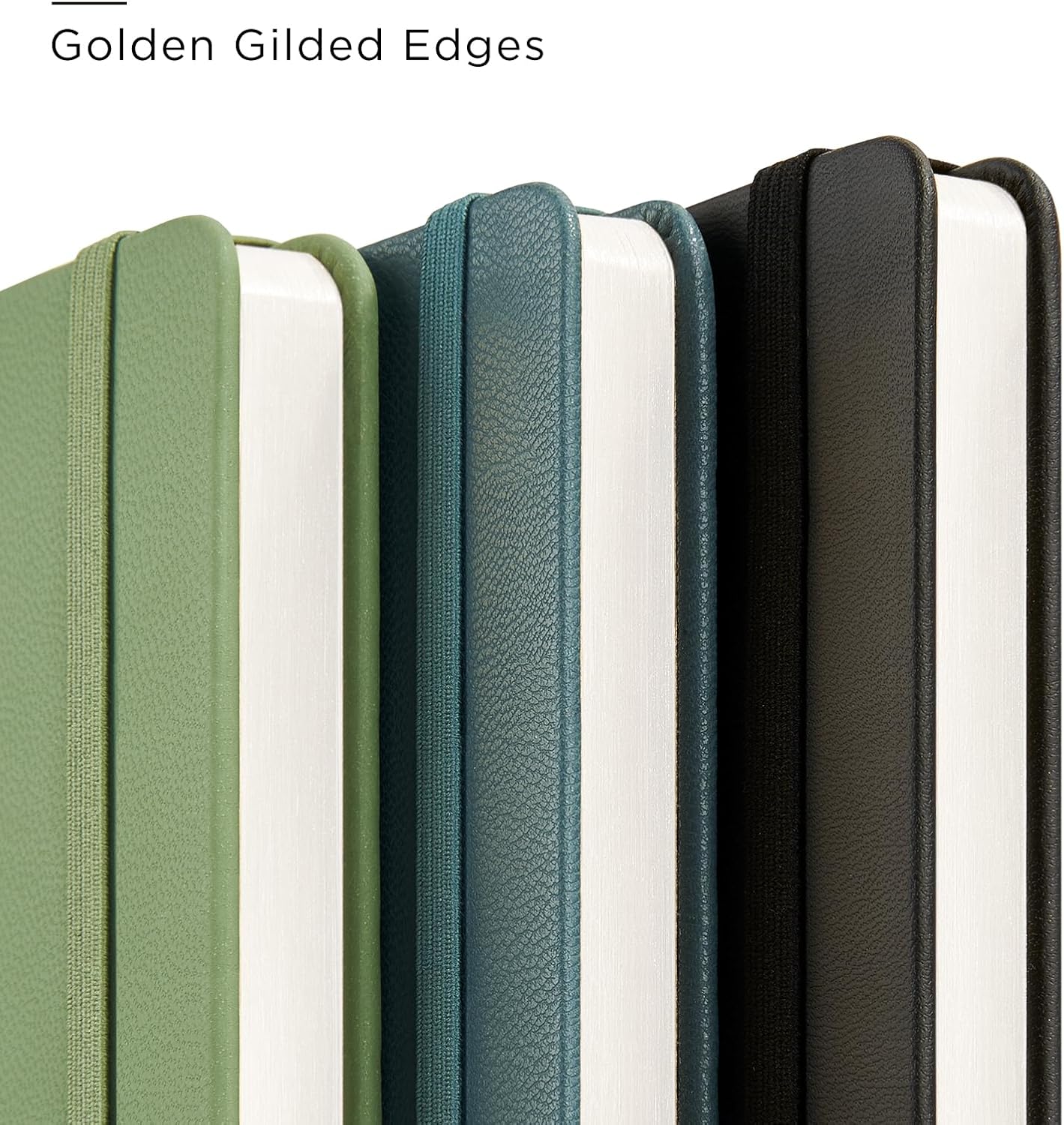 A5 Lined Leather Journal and Pen Set for Women&Men, Gift Box Included, Hardcover Notebook with 160 Pages 100GSM Thick Paper, for Work, Business, School or Home Writing(Light Brown)