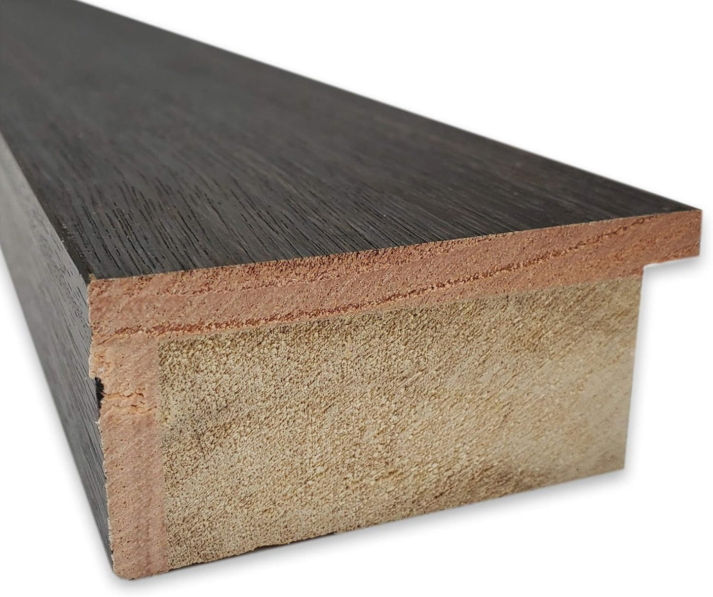 Amanti Art Natural Cork Board for Wall, 17x35 Vision Board with Brown Wood Frame, Medium Corkboard Office Decor for Home Organization, Country Rustic Corkboard Pinboard to Display Items for Home