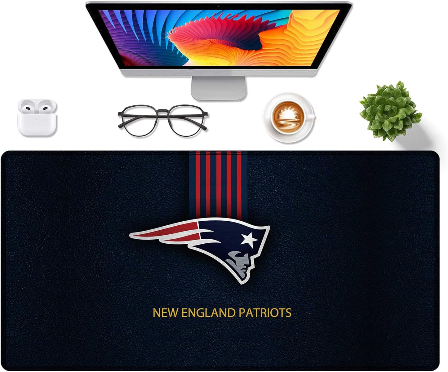 XXL Professional Gaming Mouse Pad, Large Computer Keyboard Mouse Mat Desk Pad with Non-Slip Base and Stitched Edge for Home Office Gaming Work, 31.5x15.7in Extended Mouse Pad Desk Accessories