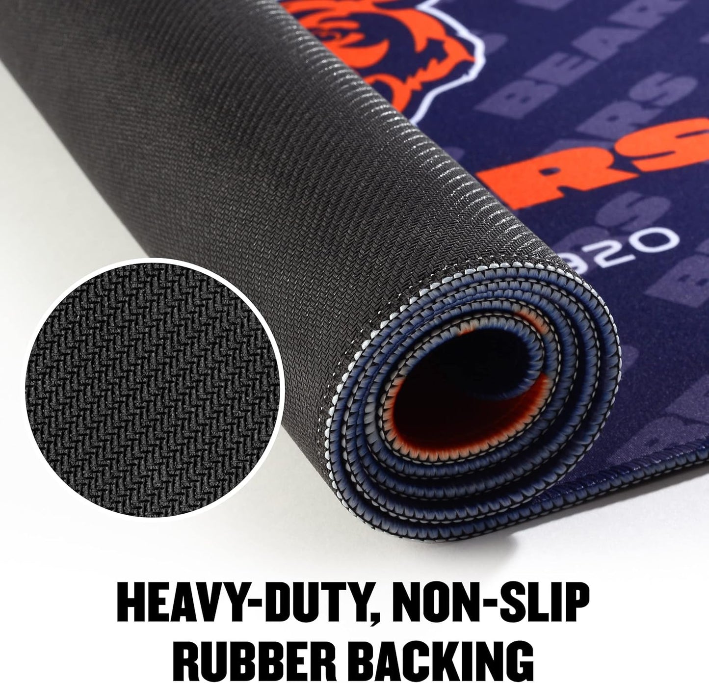 YouTheFan NCAA LSU Tigers Logo Series Desk Pad