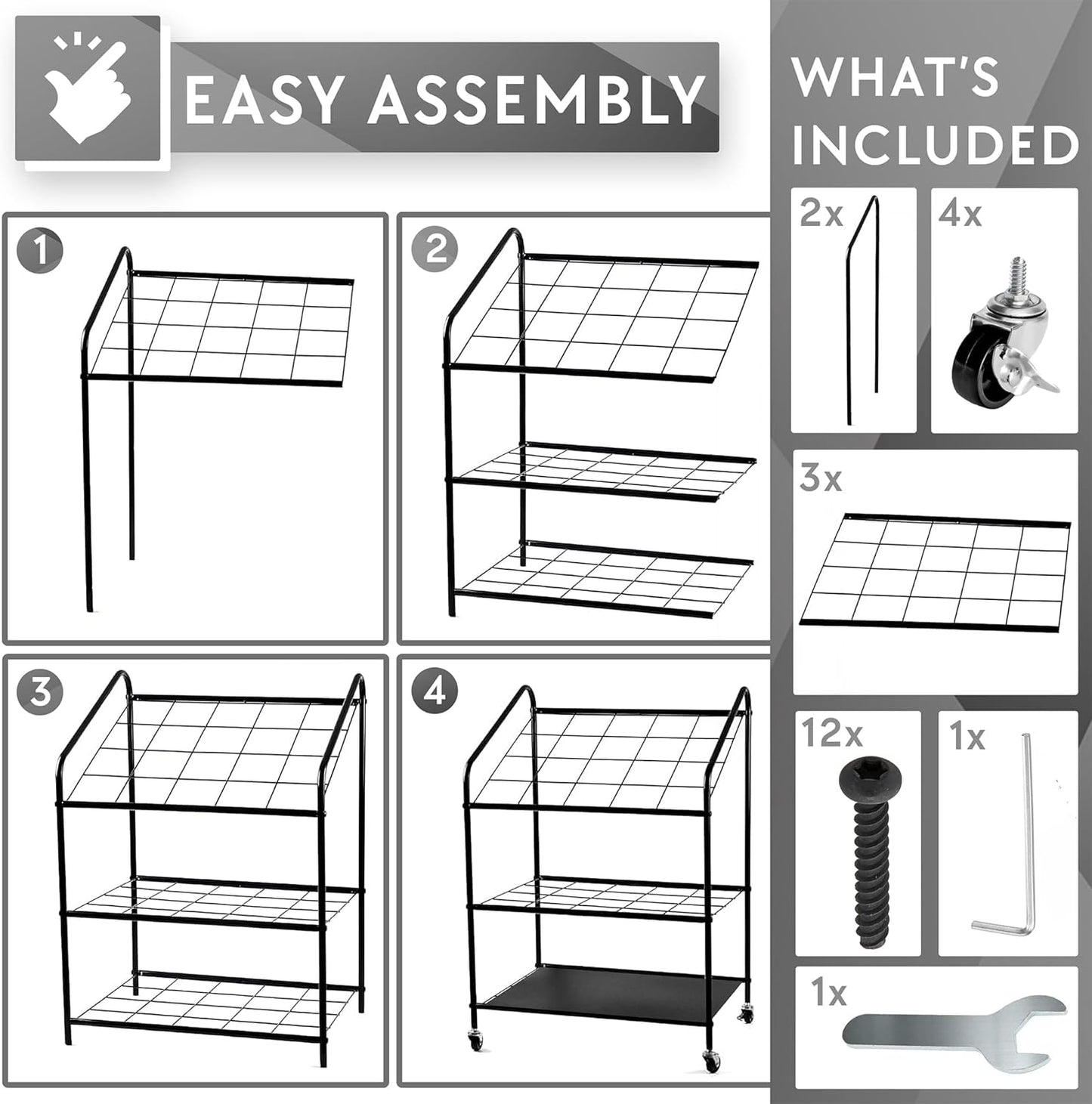 Blueprint Holder Storage Organizer - Blueprint Storage Rack with 20 Compartments - Blue Print Storage Organizer for Posters, Maps, Papers