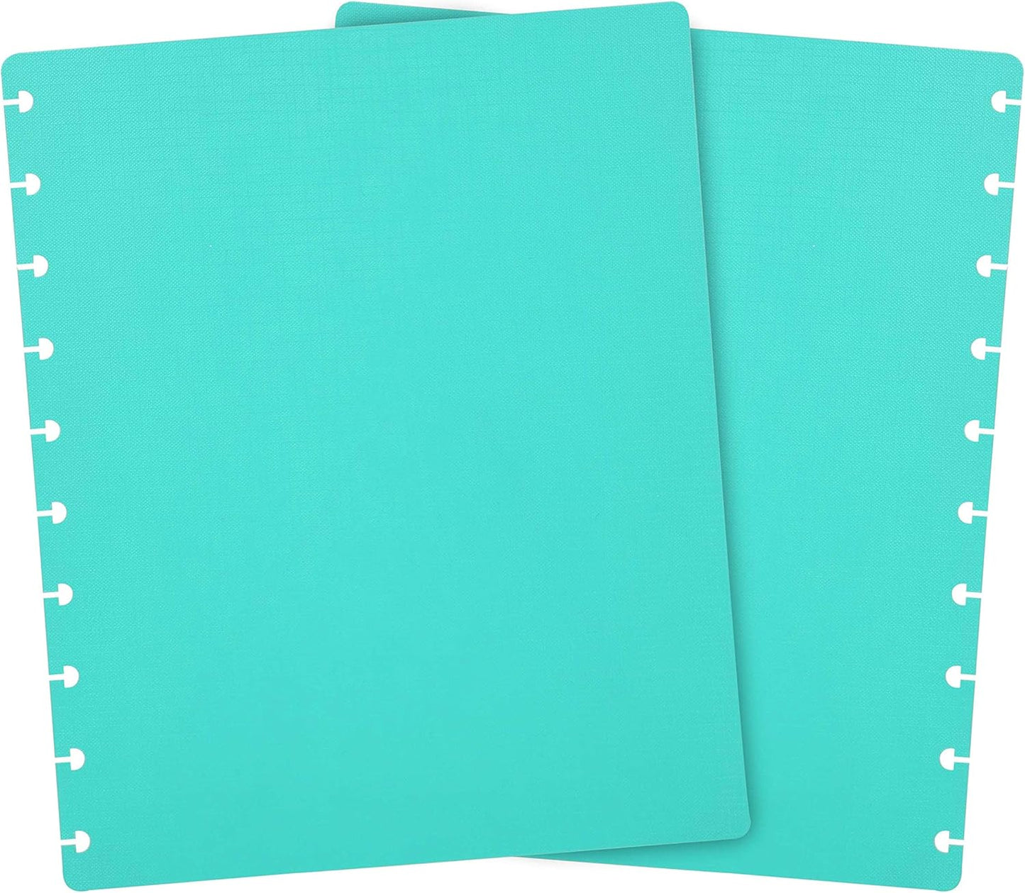 Talia Discbound Notebooks, Planner, Customizable, (Celestial Turquoise, Midsize (7.5in x 9.75in))