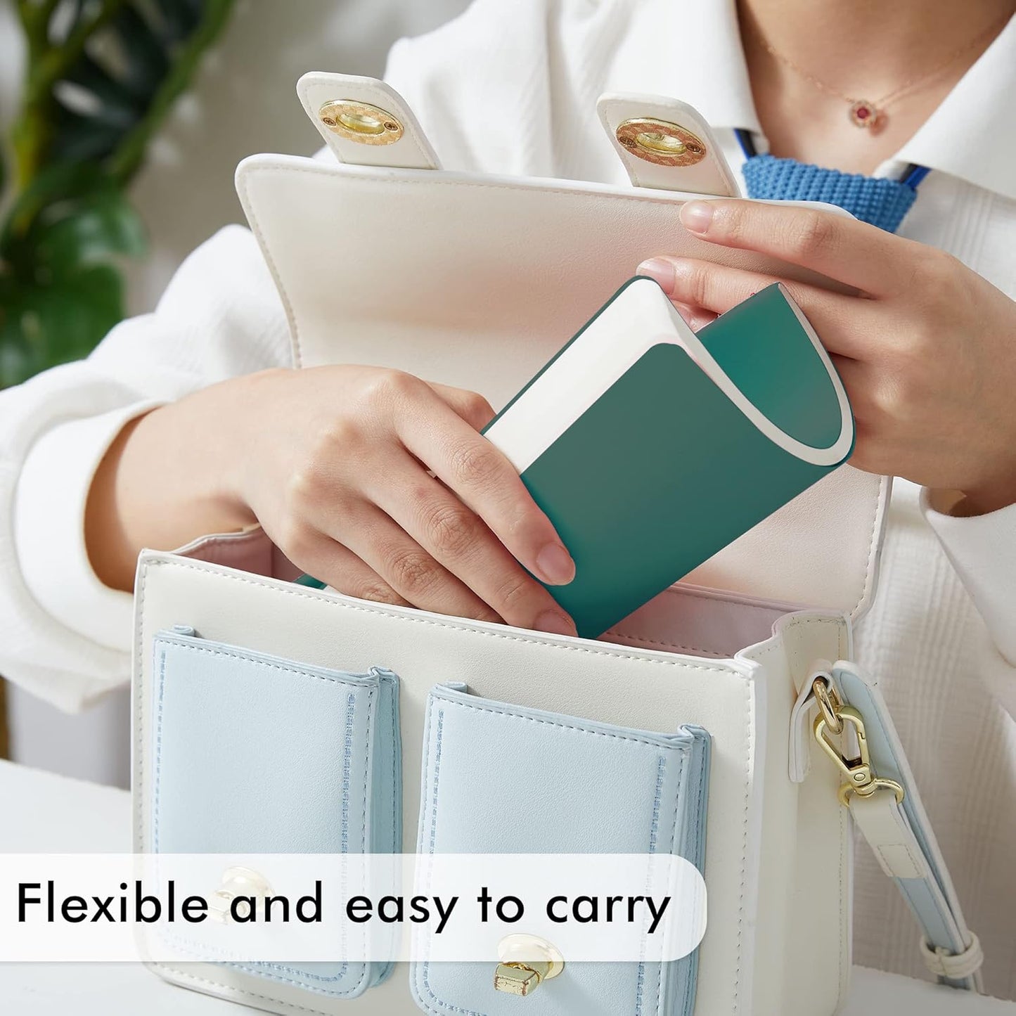 16 Pack Soft Cover Journal Bulk, Feela Lined Notebooks College Ruled for Work for Women Girl Writing, Blank Travel Journal Note Taking Notebook School Business Supplies, 8.2” x 5.5”, A5, Dark Green