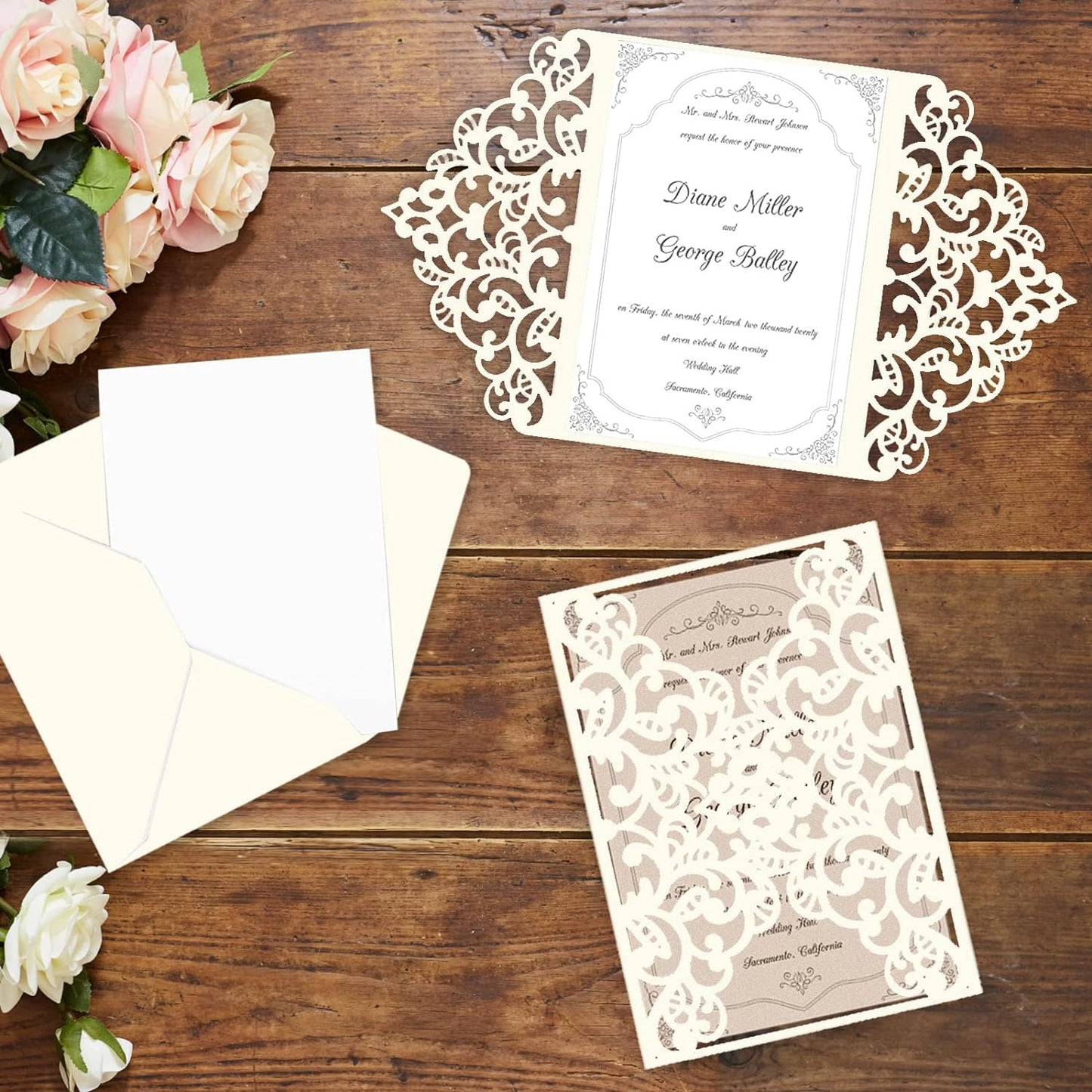 100 Sheets Cream Cardstock 8.5 x 11 Ivory Paper, Goefun Off White Card Stock Printer Paper for Cards Making, Office Printing, Certificate