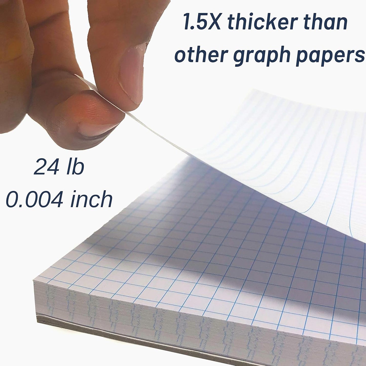 Mr. Pen- Engineering Paper Pad, Graph Paper, 5x5 (5 Squares per inch), 17"x11", 22 Sheets, Engineering Pad, Grid Paper, Computation Pads, Drafting Paper, Squared Paper, Blueprint Paper, Writing Paper
