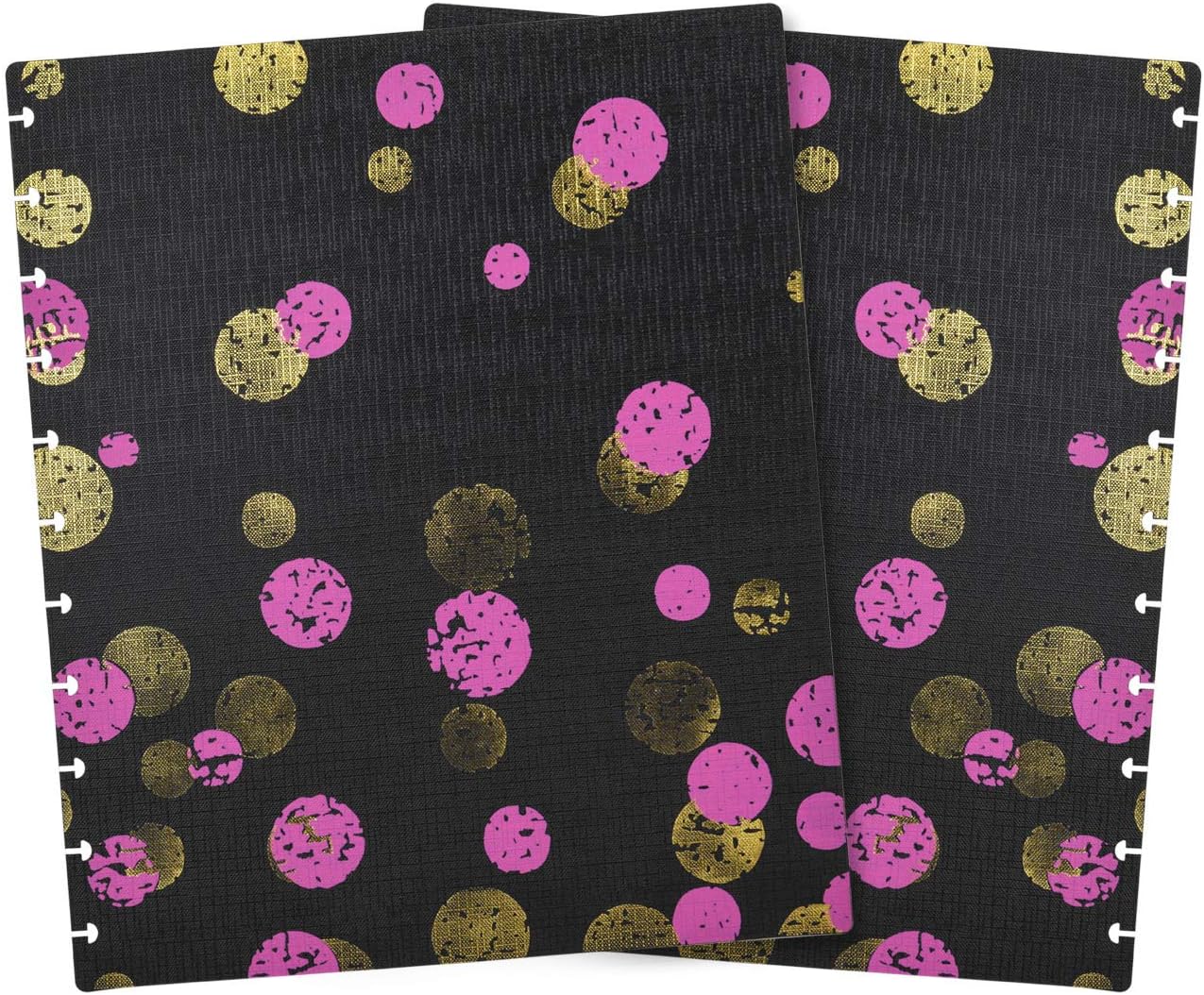 Talia Discbound Notebooks, Planner, Customizable, (xBounce Maroon, Letter (8.5in x 11in))