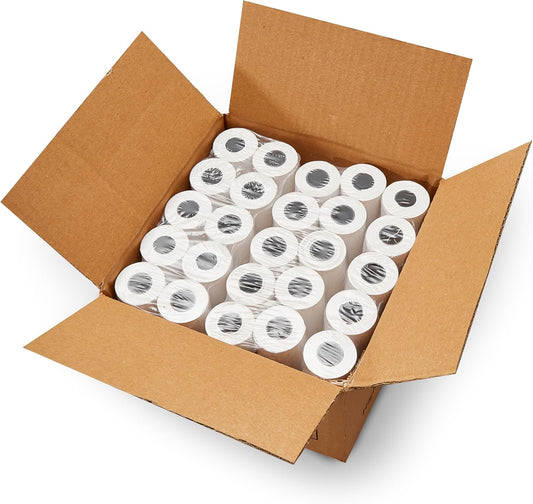 Thermal Paper 50 Rolls Of 2 1/4" x 50', Fits Most Credit Card Machines Register