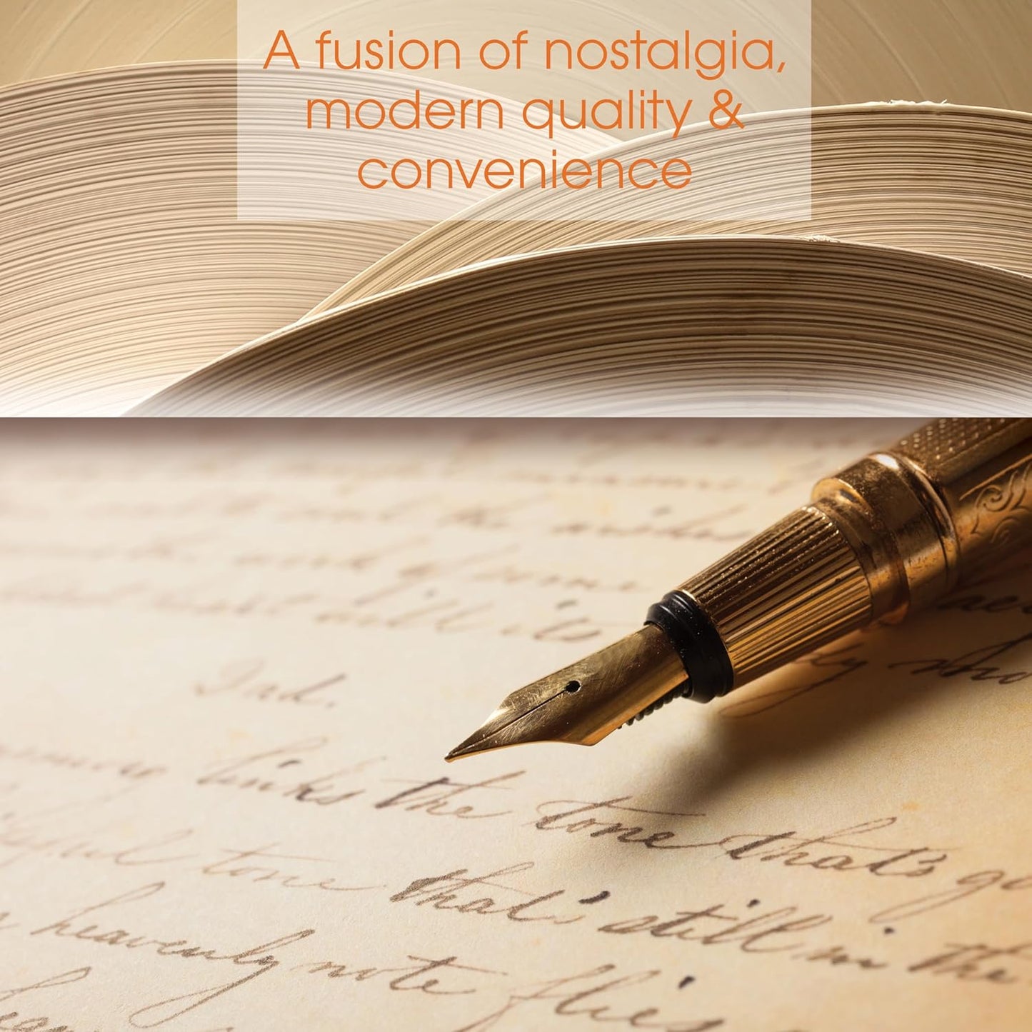 Parchment Stationery Paper, 96 Sheets, Textured Ivory, 24 lb Bond/90 gsm, Stationery Paper for Certificates, Resumes, Diplomas, Executive Use, Printer-Friendly, by Better Office Products