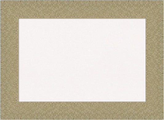 Amanti Art White Cork Board for Wall, 16x22 Vision Board with Gold Frame, Small Corkboard Office Decor for Home Organization, Casual Corkboard Pinboard to Display Items for Home Organization in