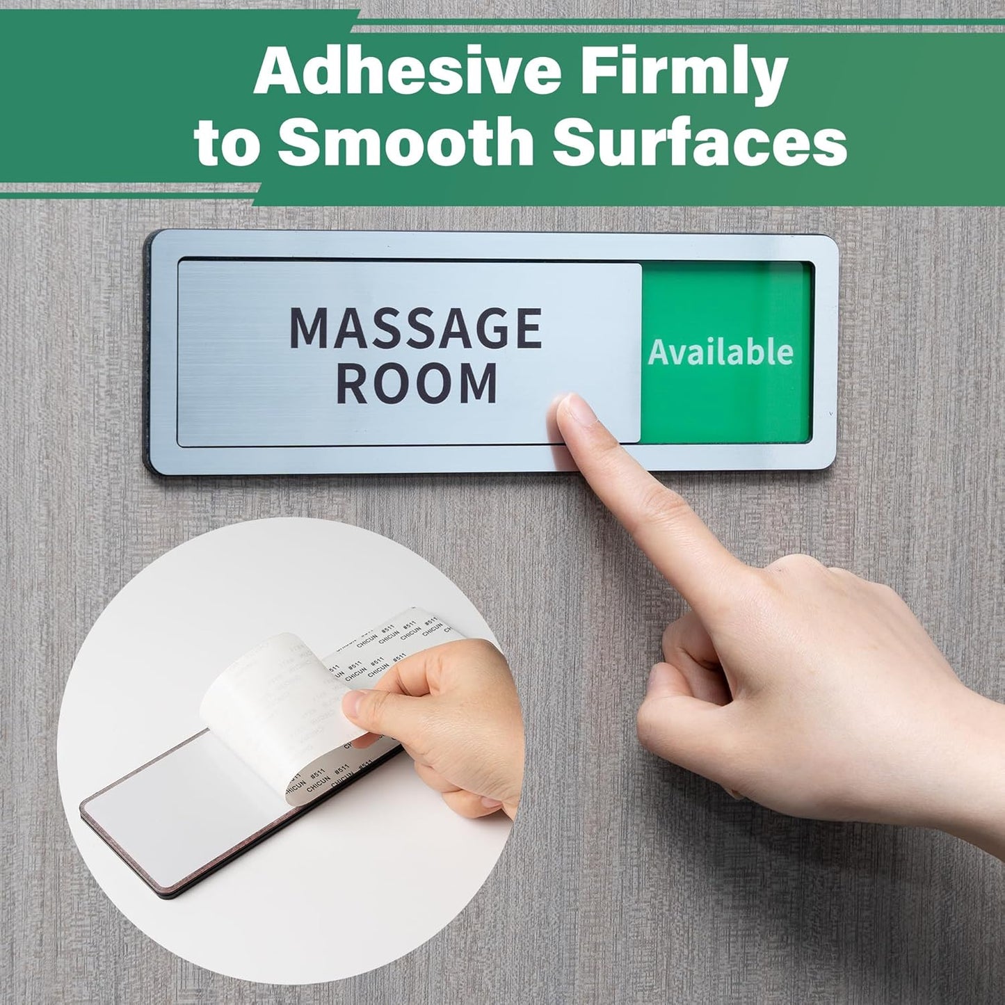 Psychologist Office Door Sign,Do Not Disturb- In Use/Available Slider Signs for Counseling Centers,In Session Door Sign for Therapists