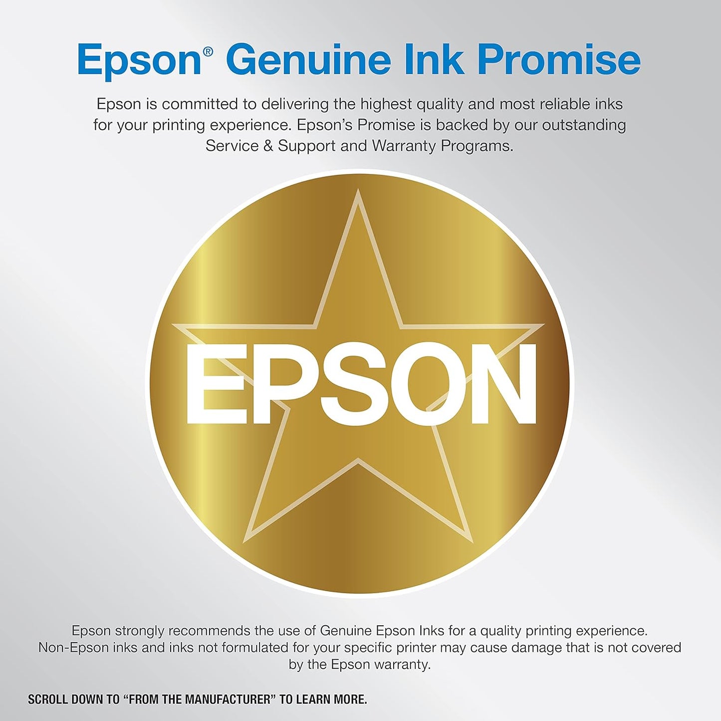 Epson EcoTank ET-2850 Wireless Color All-in-One Cartridge-Free Supertank Printer with Scan, Copy and Auto 2-Sided Printing - Black, Medium