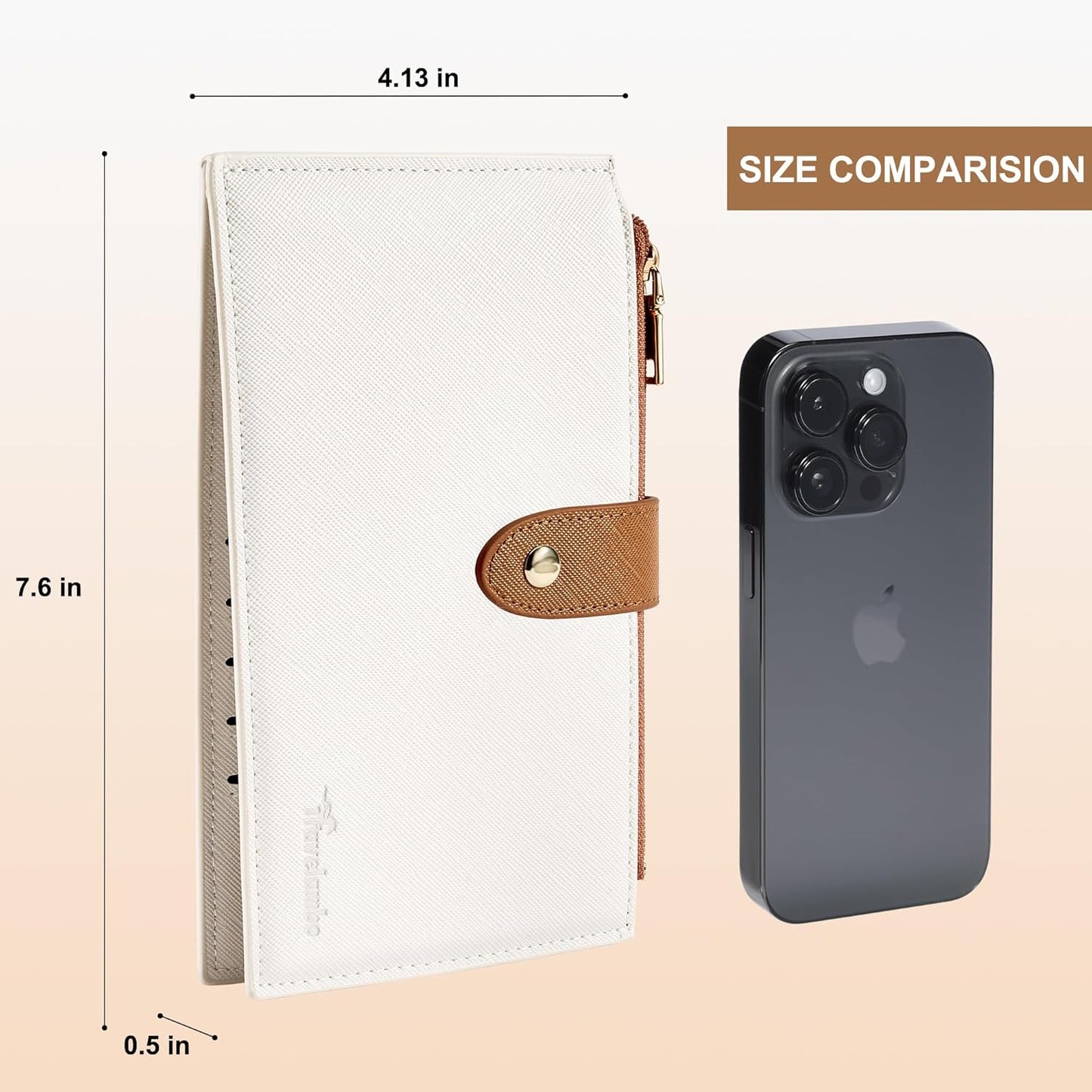 Travelambo RFID Wallet Women Bifold Multi Card Wallet Case with Zipper Pocke Credit Card Holder for Women