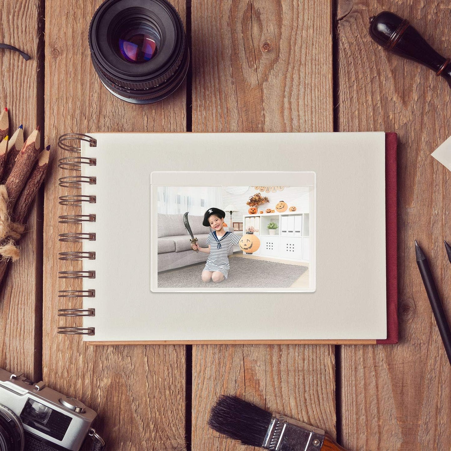 Chinco 30 Pcs Self Adhesive Pockets, Bin Labels for Storage Bins, Clear Pocket Label Sleeves, Plastic Index Card Holder with Top Open for Organizing Bins Box Drawer(6.3 x 4.3 Inches)