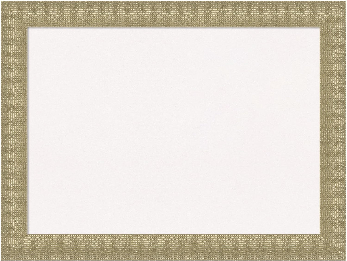 Amanti Art White Cork Board for Wall, 24x32 Vision Board with Gold Frame, Medium Corkboard Office Decor for Home Organization, Casual Corkboard Pinboard to display items for home organization