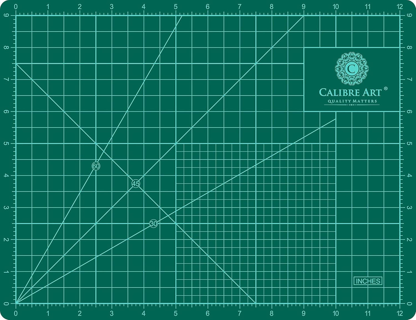 Self Healing Rotary Cutting Mat, Full 9x12, Best for Quilting Sewing | Warp-Proof & Odorless (Not From China)