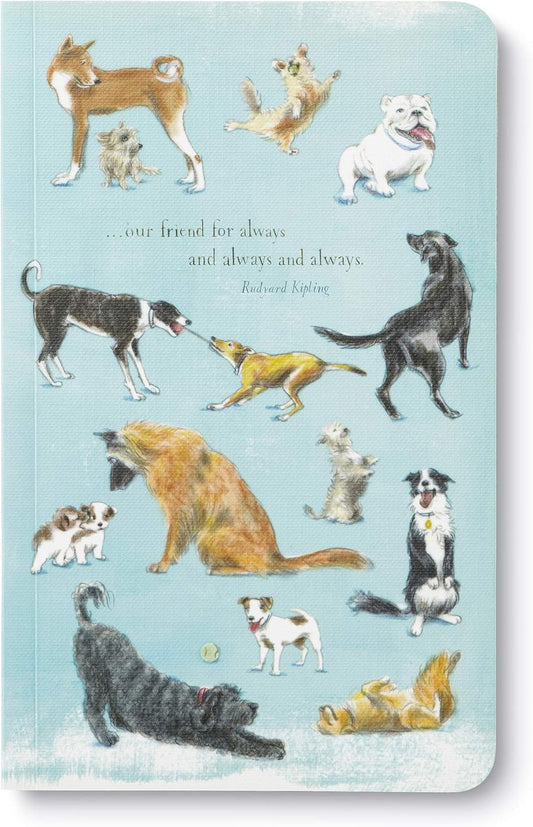 Compendium Softcover Journal - Our friend for always and always and always. – A Write Now Journal with 128 Lined Pages, 5″W x 8″H