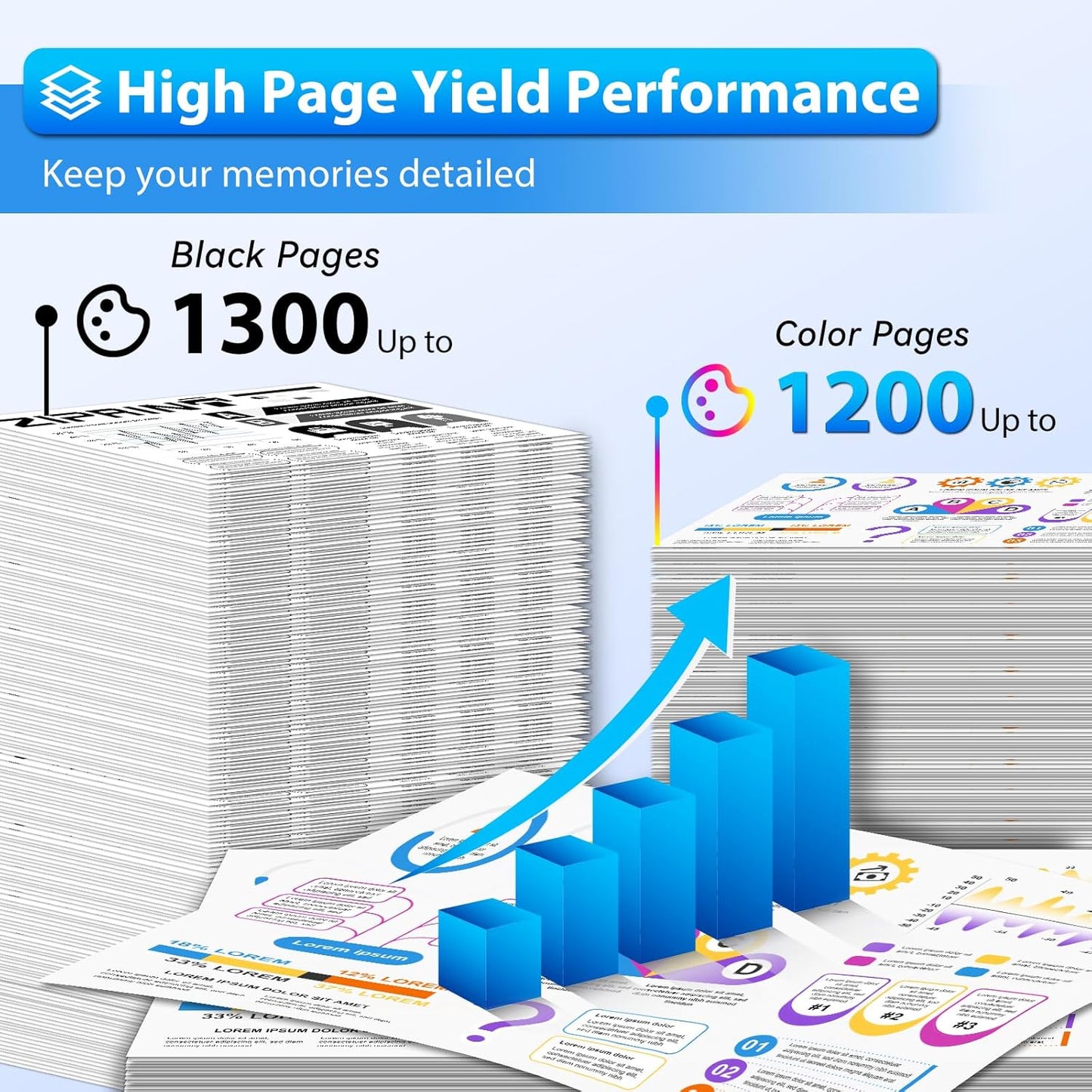 218A Toner Cartridges 4 Pack with Chip - 3301fdw Compatible Replacement for HP 218X 218A Color Laserjet Pro MFP 3301fdw 3301sdw 3201dw 3301cdw Printer High Yield W2180A (Black Yellow Magenta Cyan)