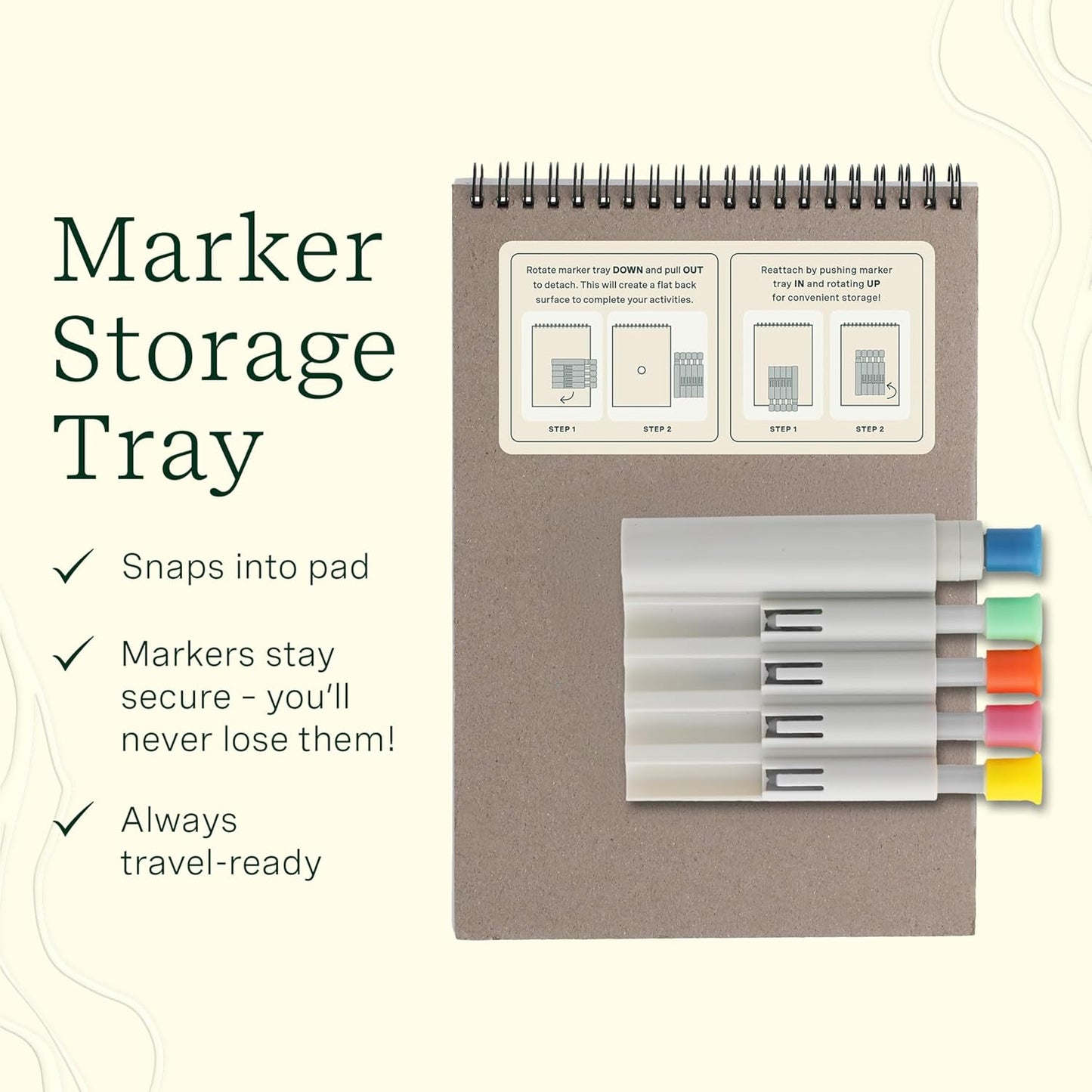 Lifelines FlowArt Activity Pad, 4-Pack - Guided Art Meditations with Markers - Color by Letter, Dot-Pop and More, Coloring Books for Teens, Adults & Seniors