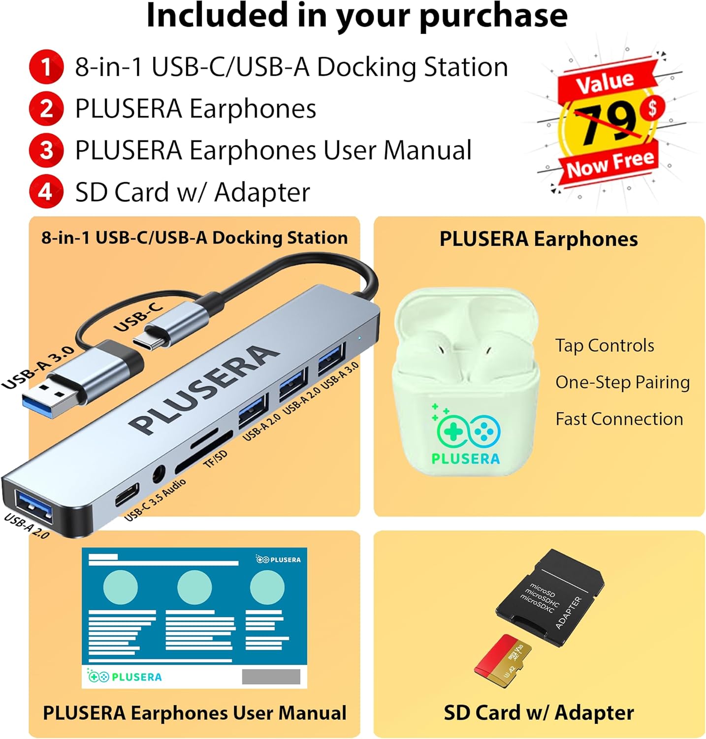 acer Aspire Desktop | 64GB RAM | 2.5TB Storage (2TB SSD+512GB Docking Station Set | Windows 11 Pro with Microsoft Office Trial | Dual-Core Intel Celeron | Keyboard & Mouse | Wi-Fi | Black
