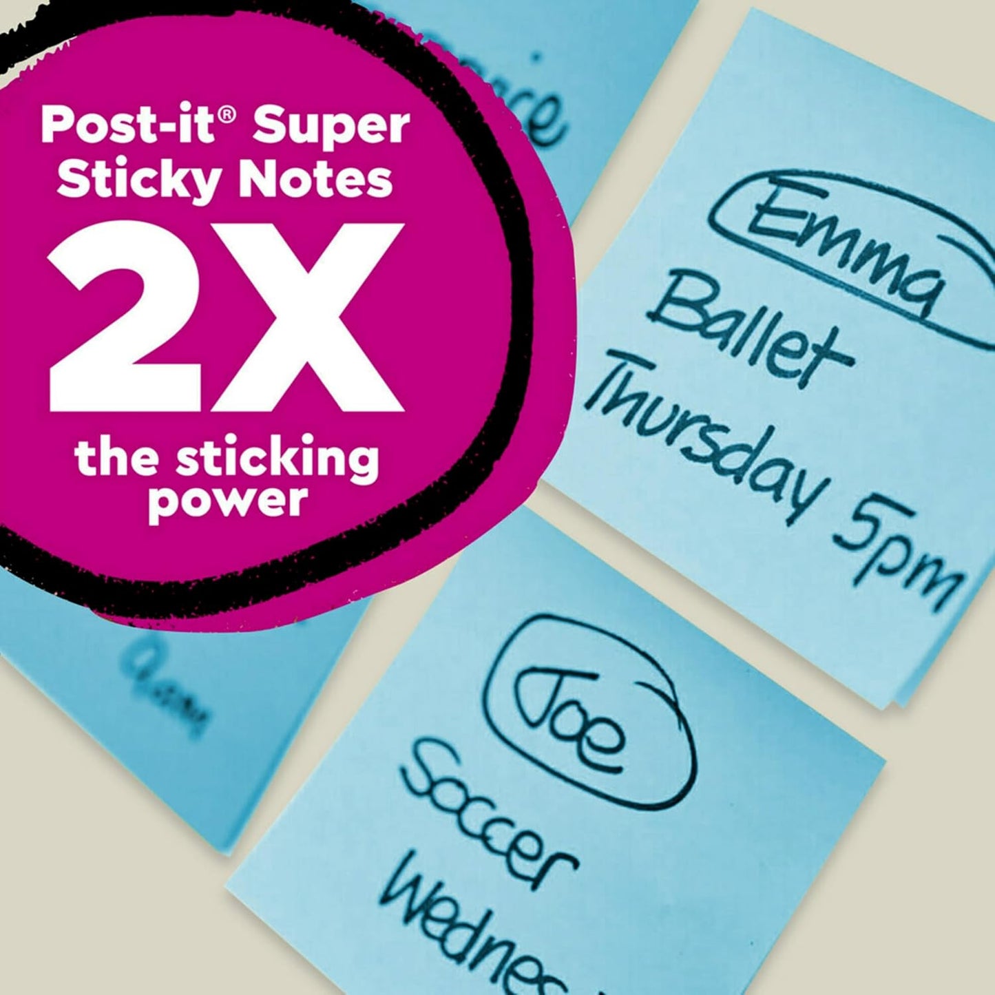 Post-it Super Sticky 100% Recycled Pop-up Notes, Oasis Collection, 3 in. x 3 in., 70 Sheets, 18 Pads, School Supplies and Office Products